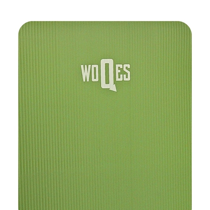 Woqes Konforlu ve Kaymaz NBR Yoga Matı Pilates Matı – 10 mm Kalınlık | Ekstra Destekli ve Dayanıklı Tasarım