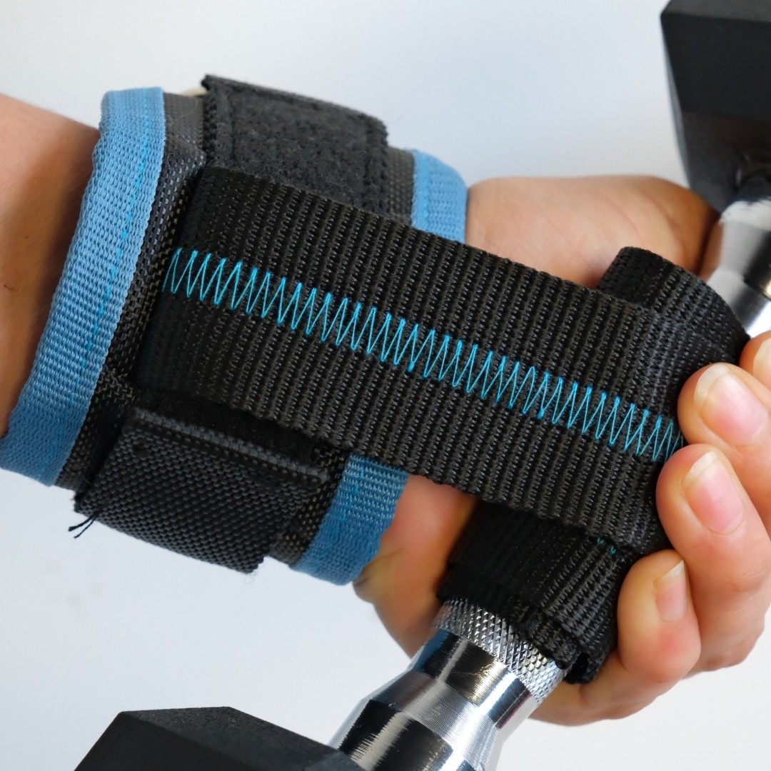 Rebuwo 3'lü Fitness Seti | Halter Kemeri(90 cm) + Ayak/Bilek Kayışı + Cable Ayak Çekiş Aparatı