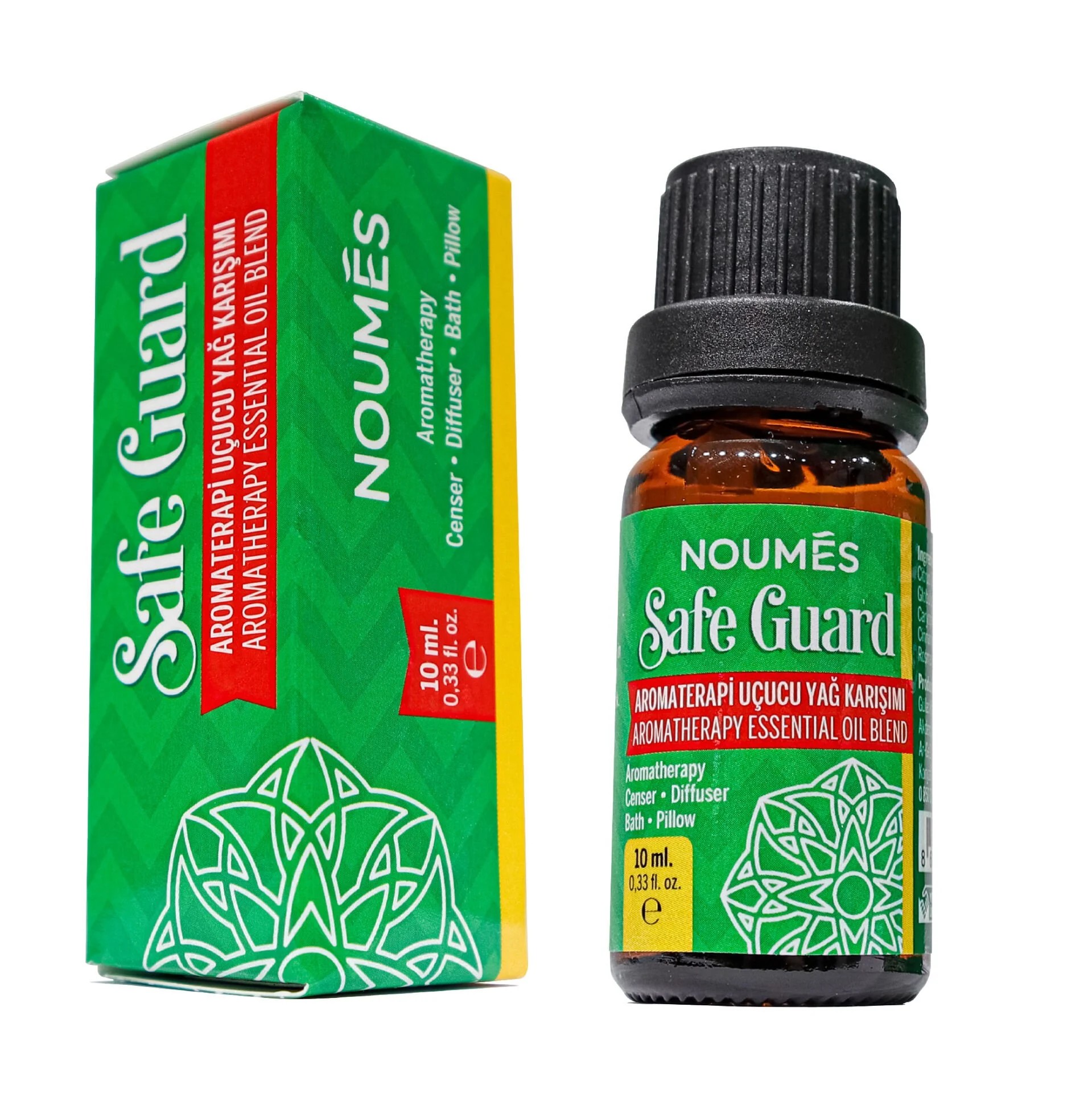 NOUMES %100 Saf Ve Doğal Safe Guard Aromaterapi Uçucu Yağ Karışı 10 ml