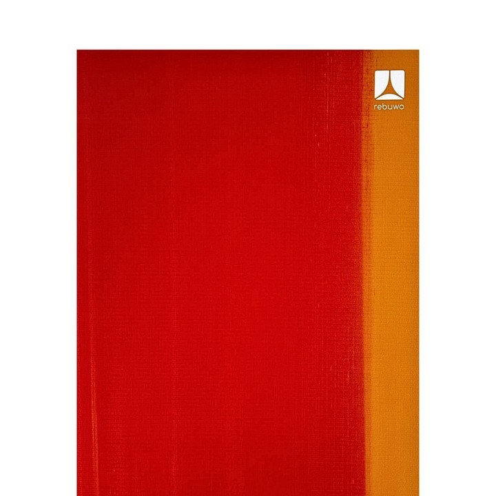 Rebuwo PER Yoga Matı Turuncu 5mm, Ekolojik Fitness Matı, Kaydırmaz, Orange, Non-Slip & Sustainable