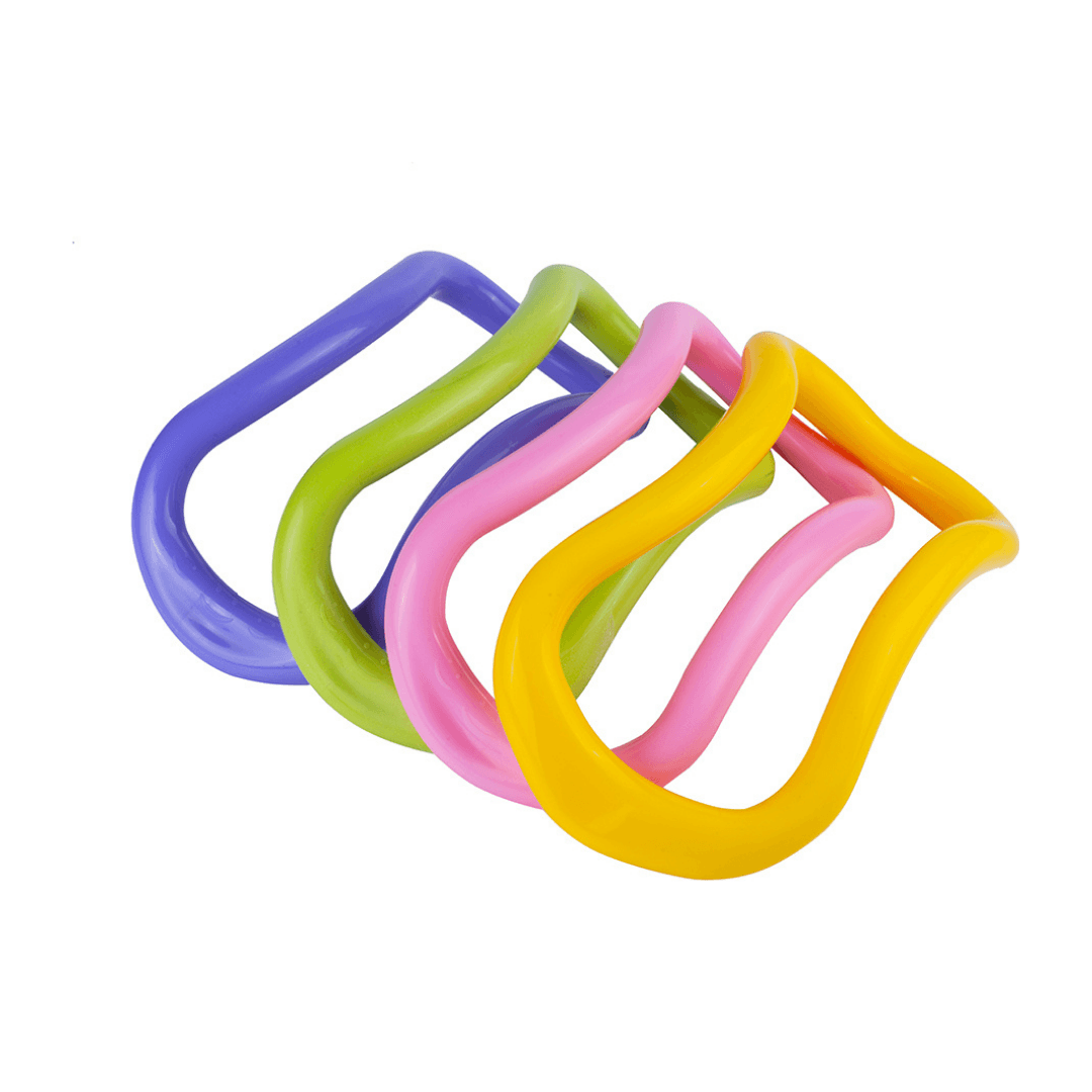 Yeşil Yoga Yüzüğü Esneme Güçlendirme Uyluk Için Jimnastik Yoga Ring