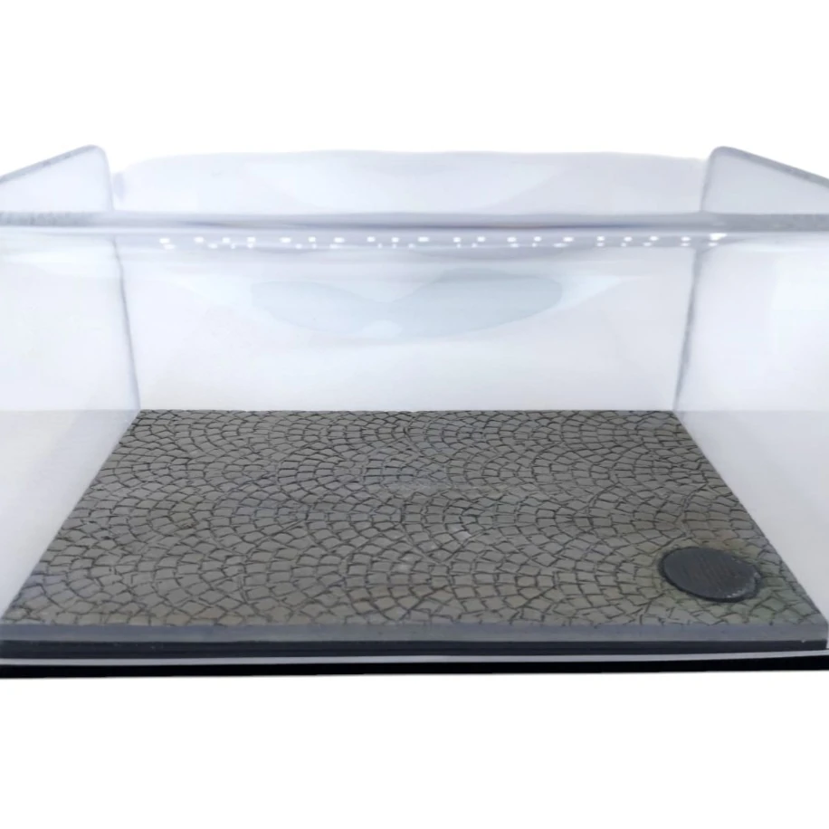 1/43-1/64 Ölçek Diecast Parke Yol Diorama Zemin ve Case