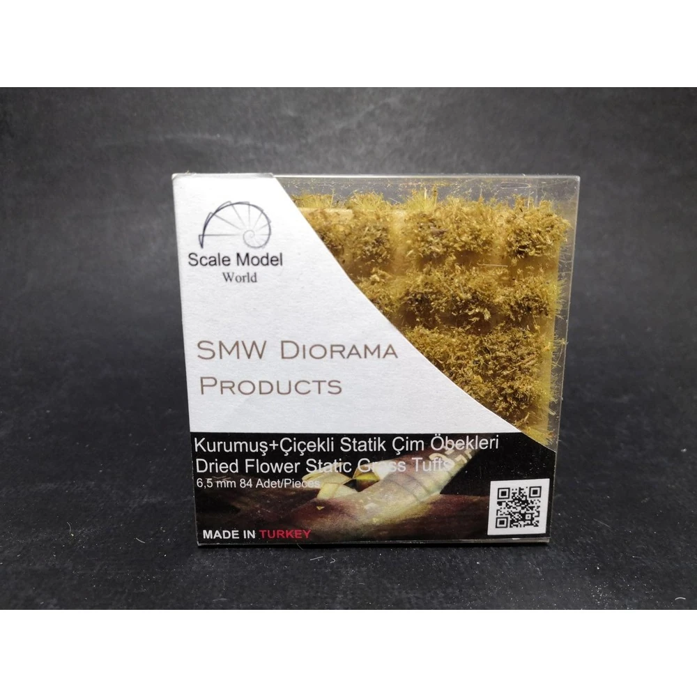 SMW Kurumuş Çiçekli Statik Çim Öbeği 6,5 mm