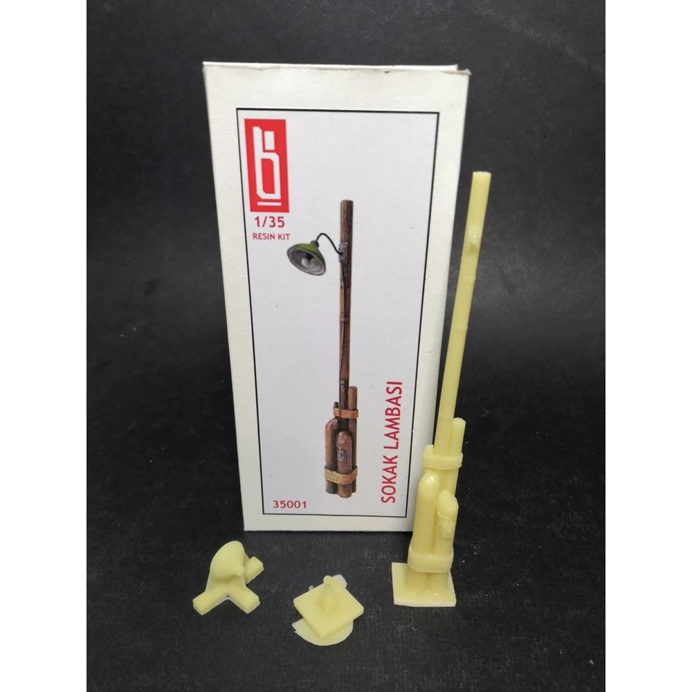 1/35 Ölçek Sokak Lambası (Resin)