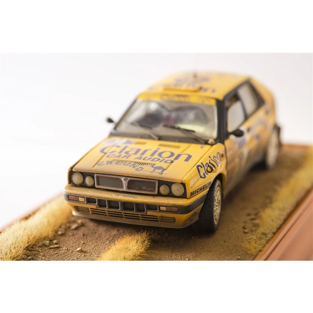 1/18 Ölçek Çöl Yolu Diecast İçin Boyalı Diorama Zemin (Resin)