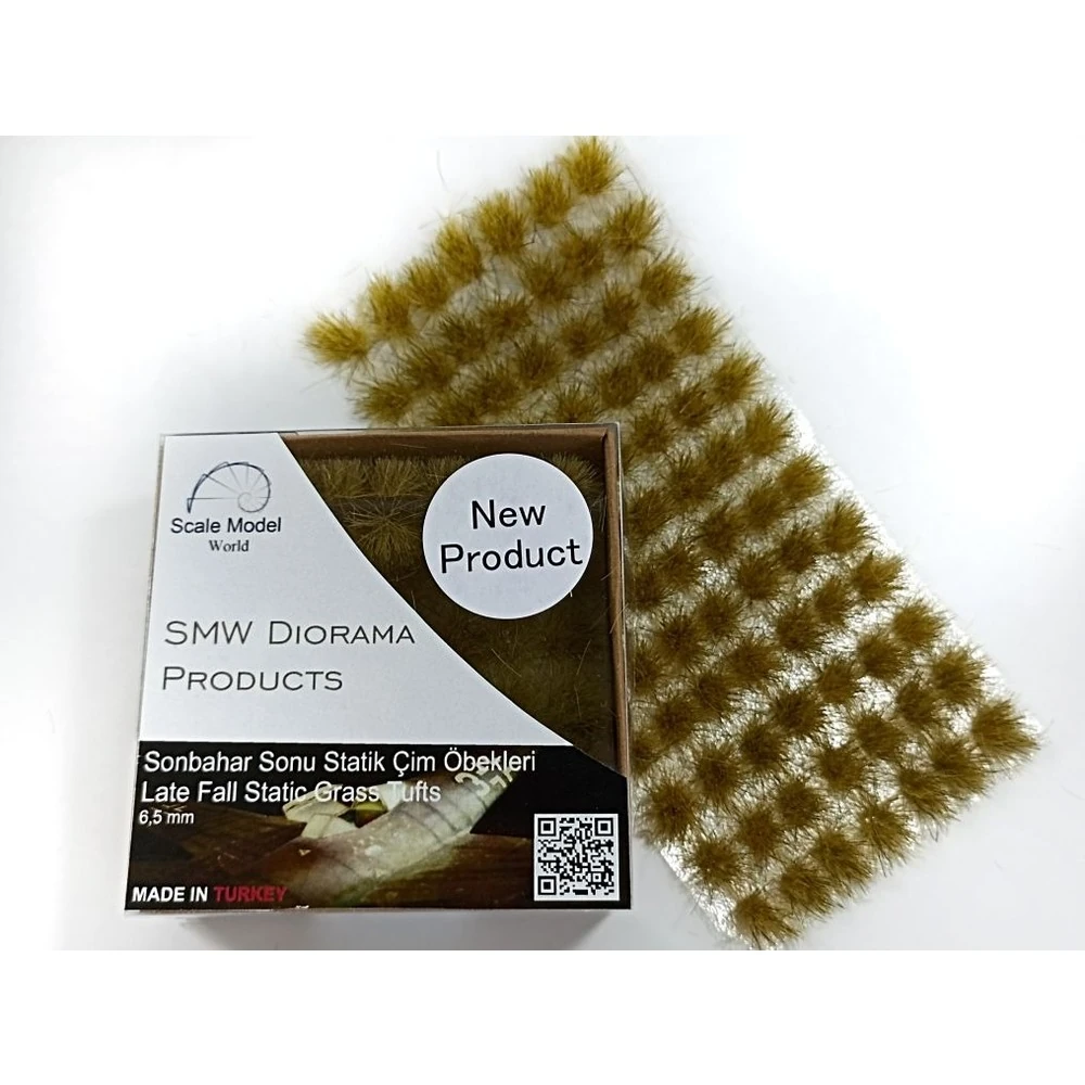 SMW Statik Çim Öbeği 6,5 mm Sonbahar Sonu (Kendinden Yapışkanlı)