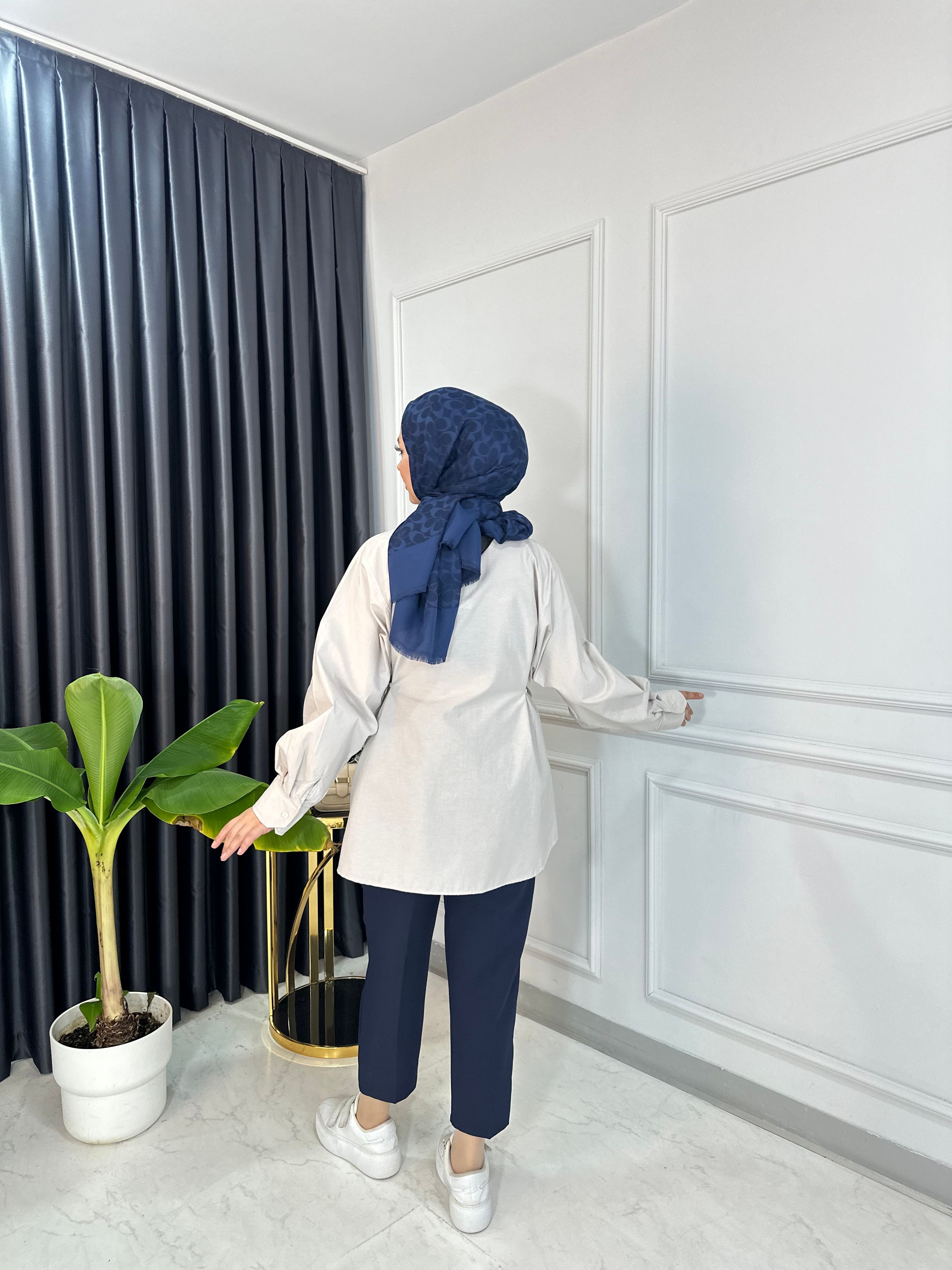 Yandan Bağlamalı Gömlek