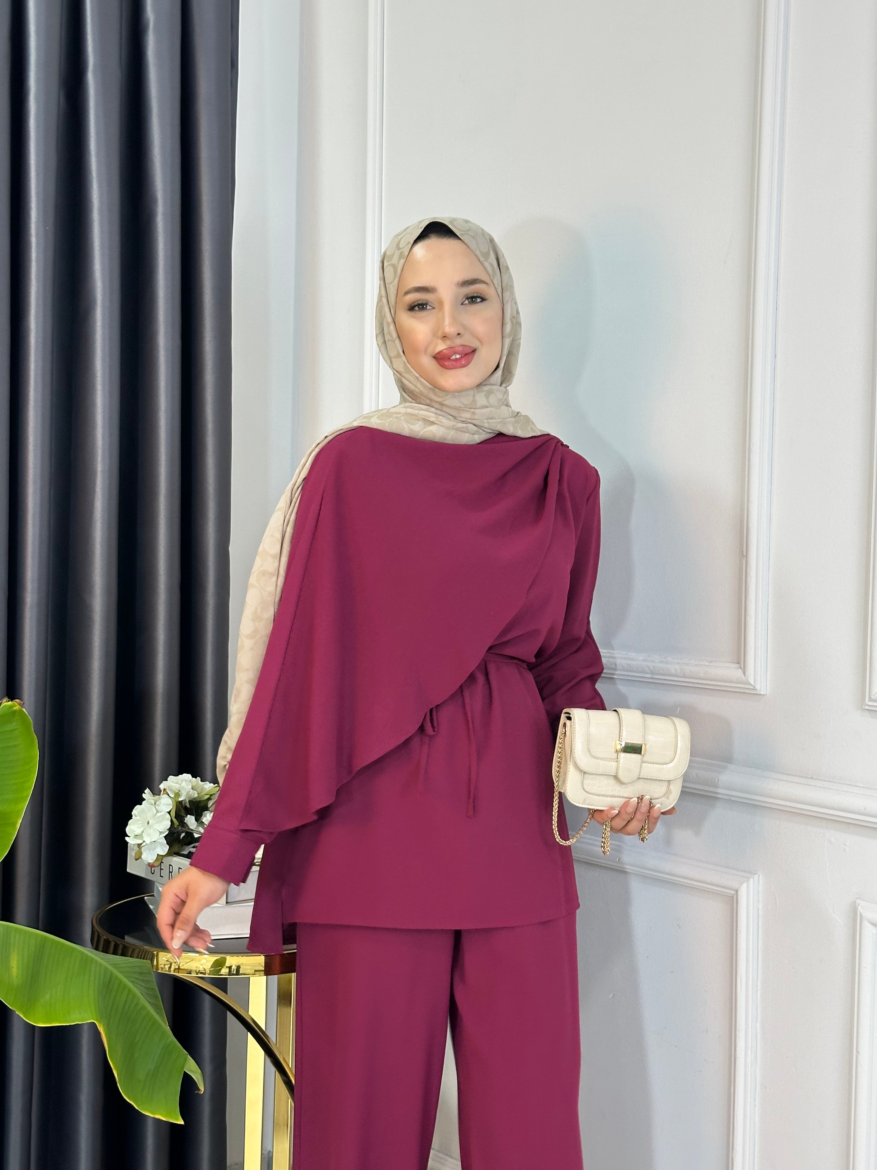 Mina Fular Takım - VİŞNE