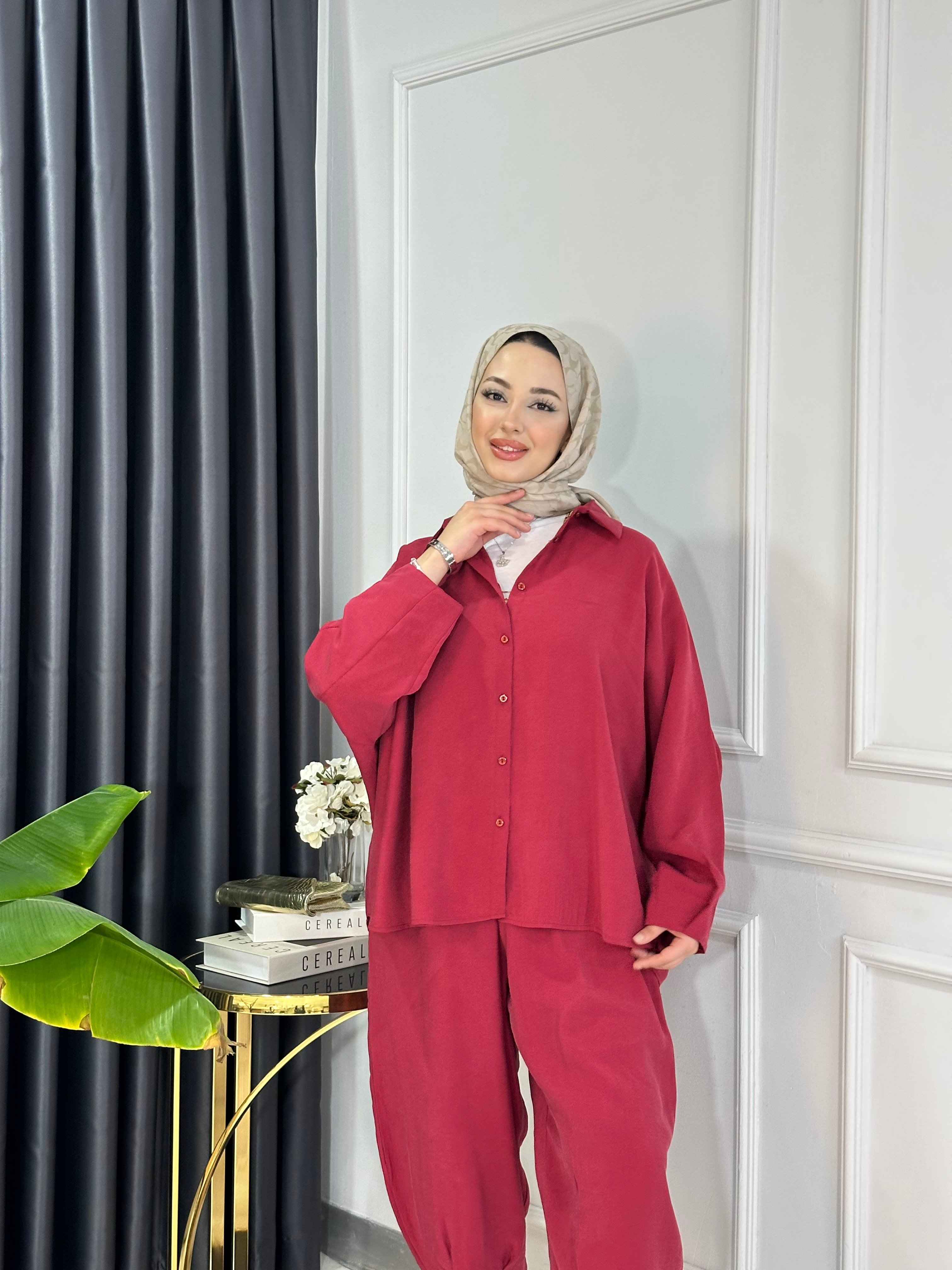 Vesna Şalvar Tensel Takım