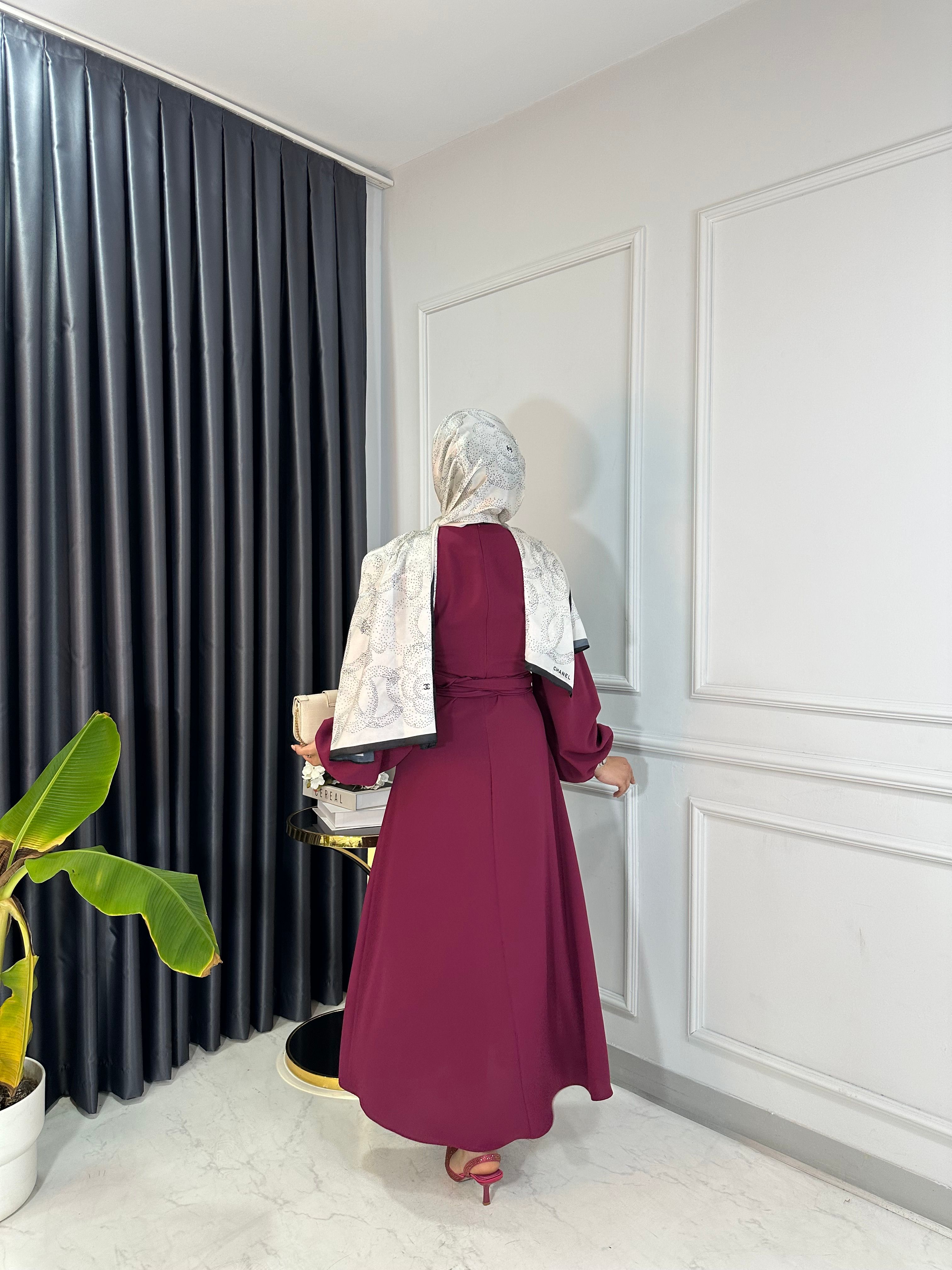 Sangu Bağlamalı Elbise