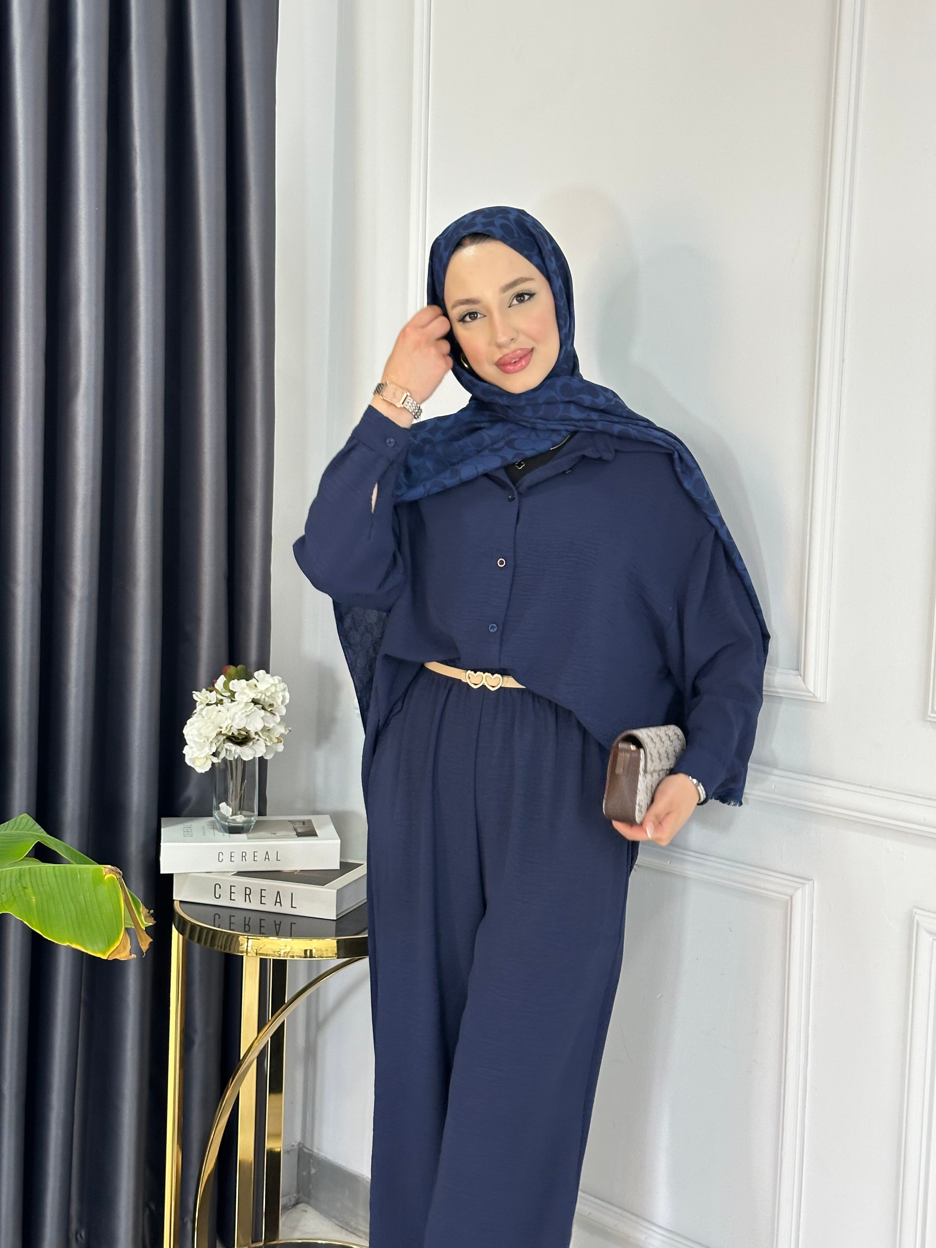 Mia Ayrobin Takım - Lacivert