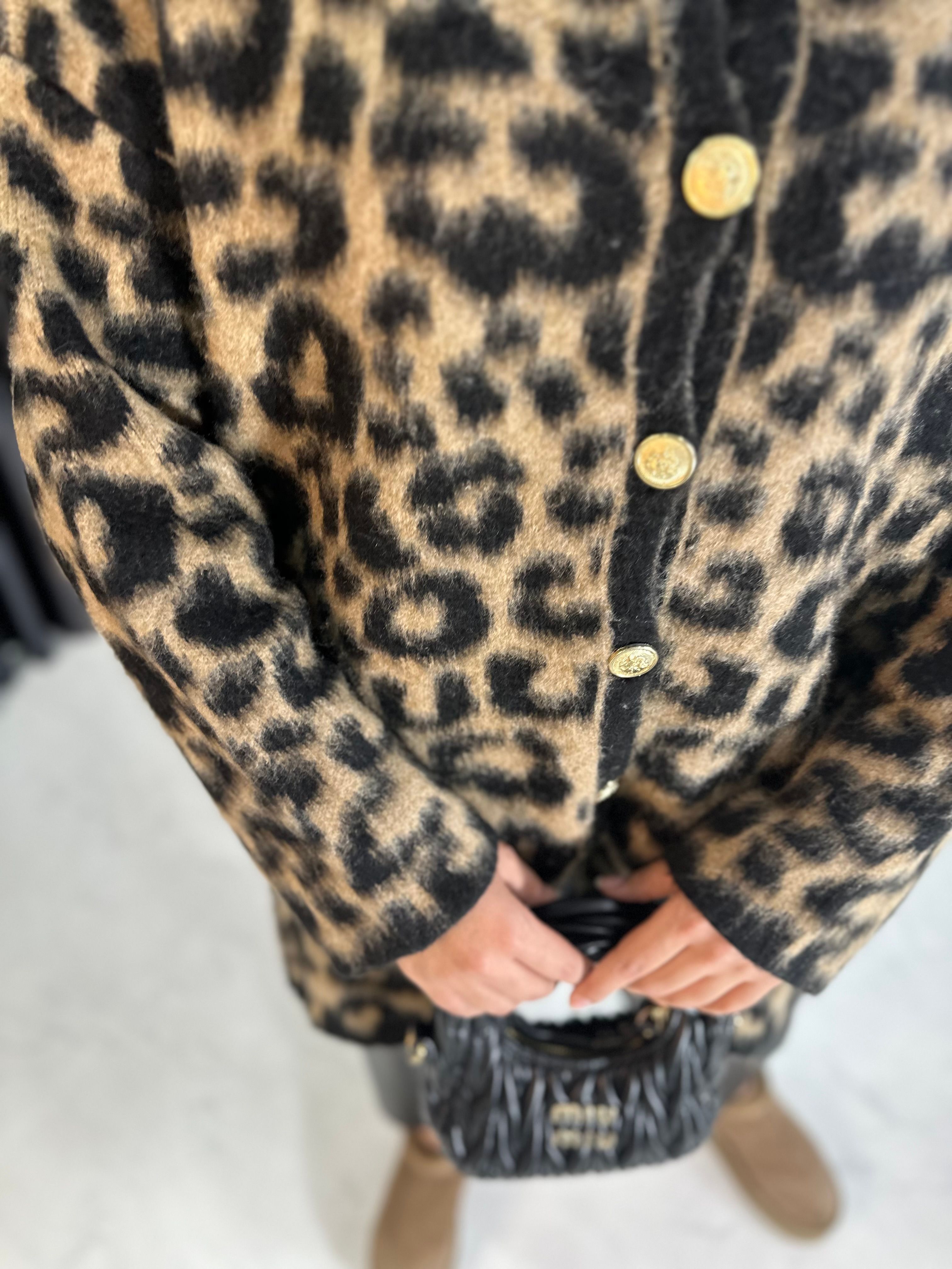 Leopar Yün Hırka