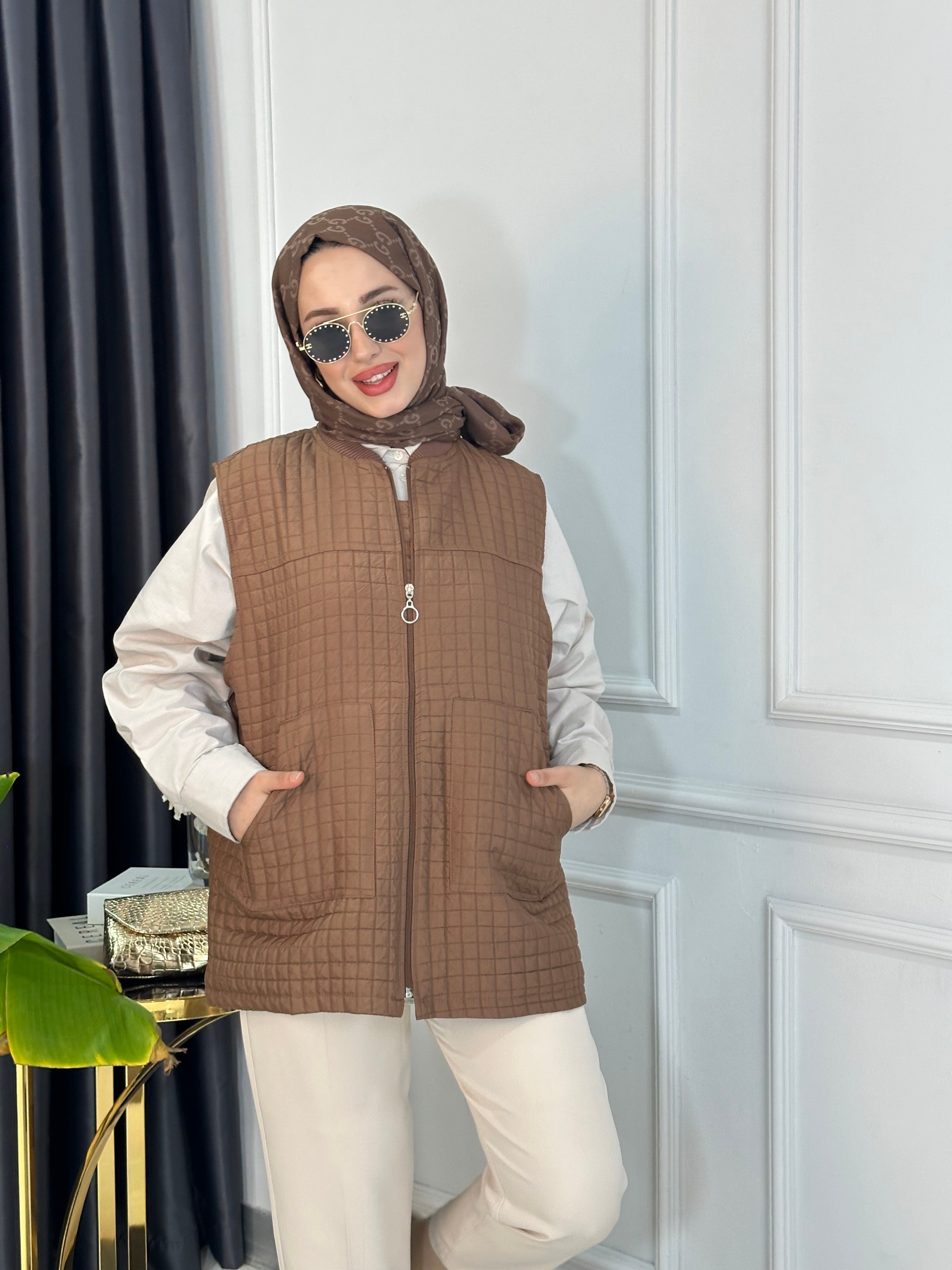 Kapitone Mevsimlik Yelek