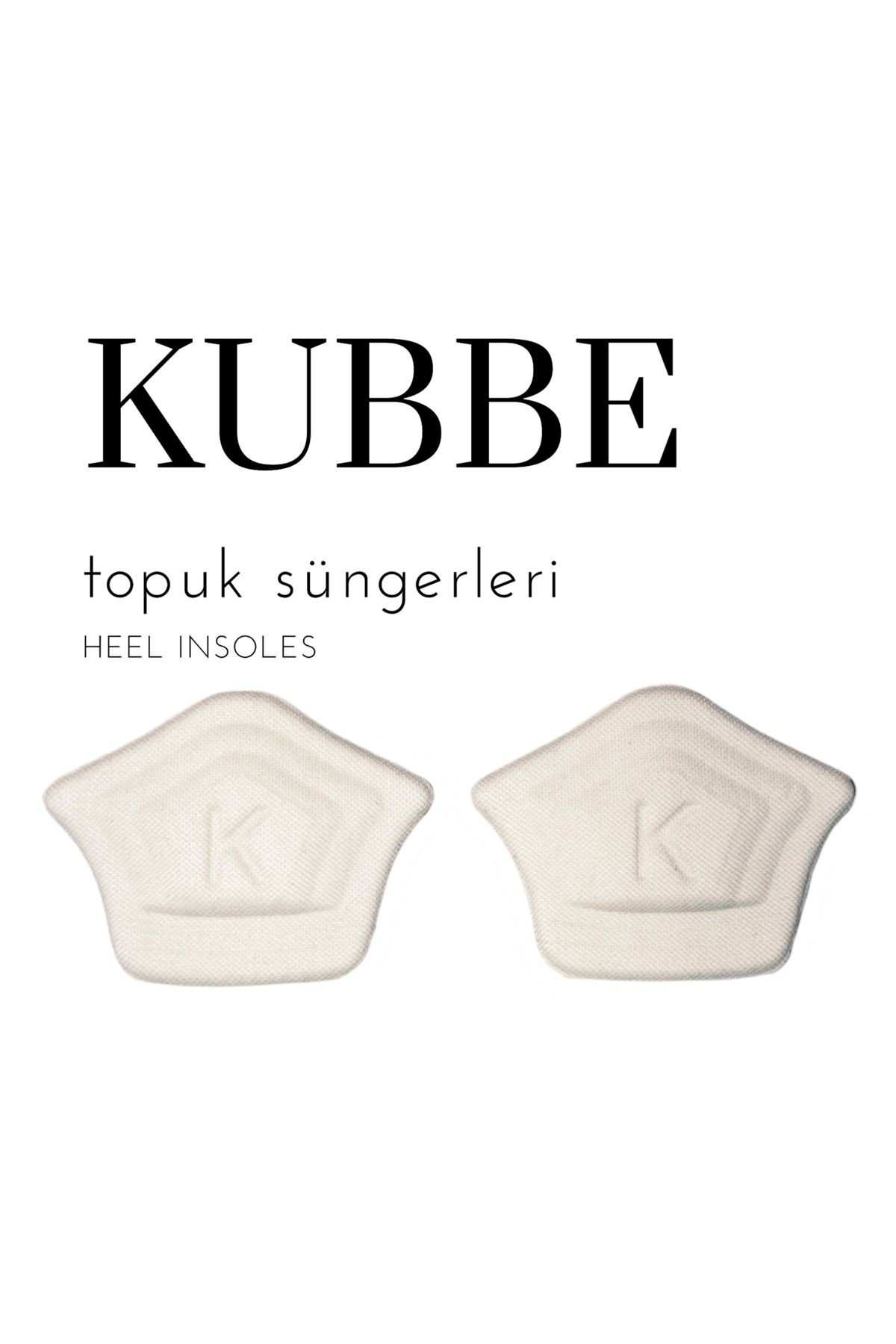 Bej Taç Topuk Süngeri - Ayakkabı Vurmasına Karşı Koruma ve Maksimum Konfor!
