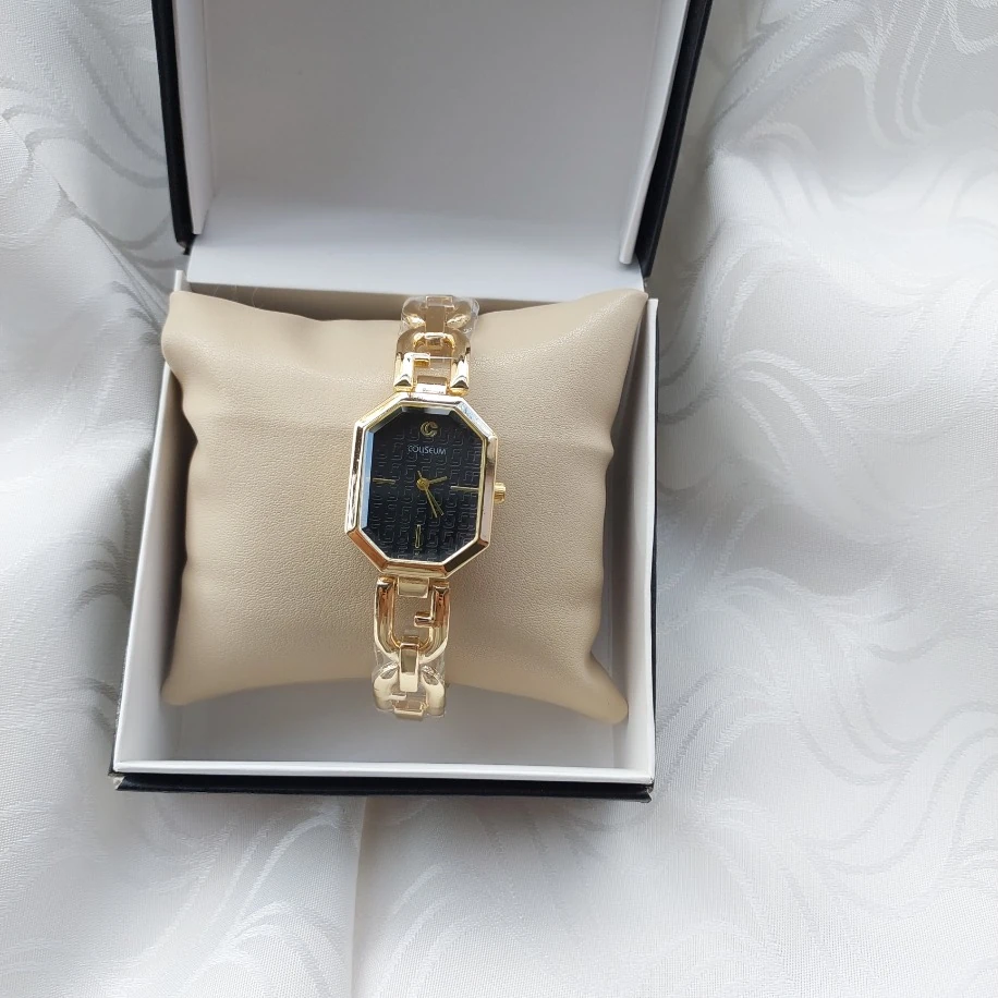 Luna Gold Siyah Saat