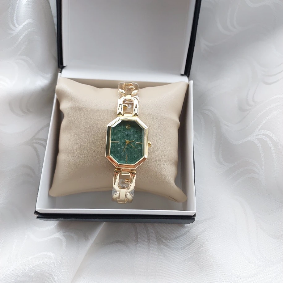 Luna Gold Yeşil Saat