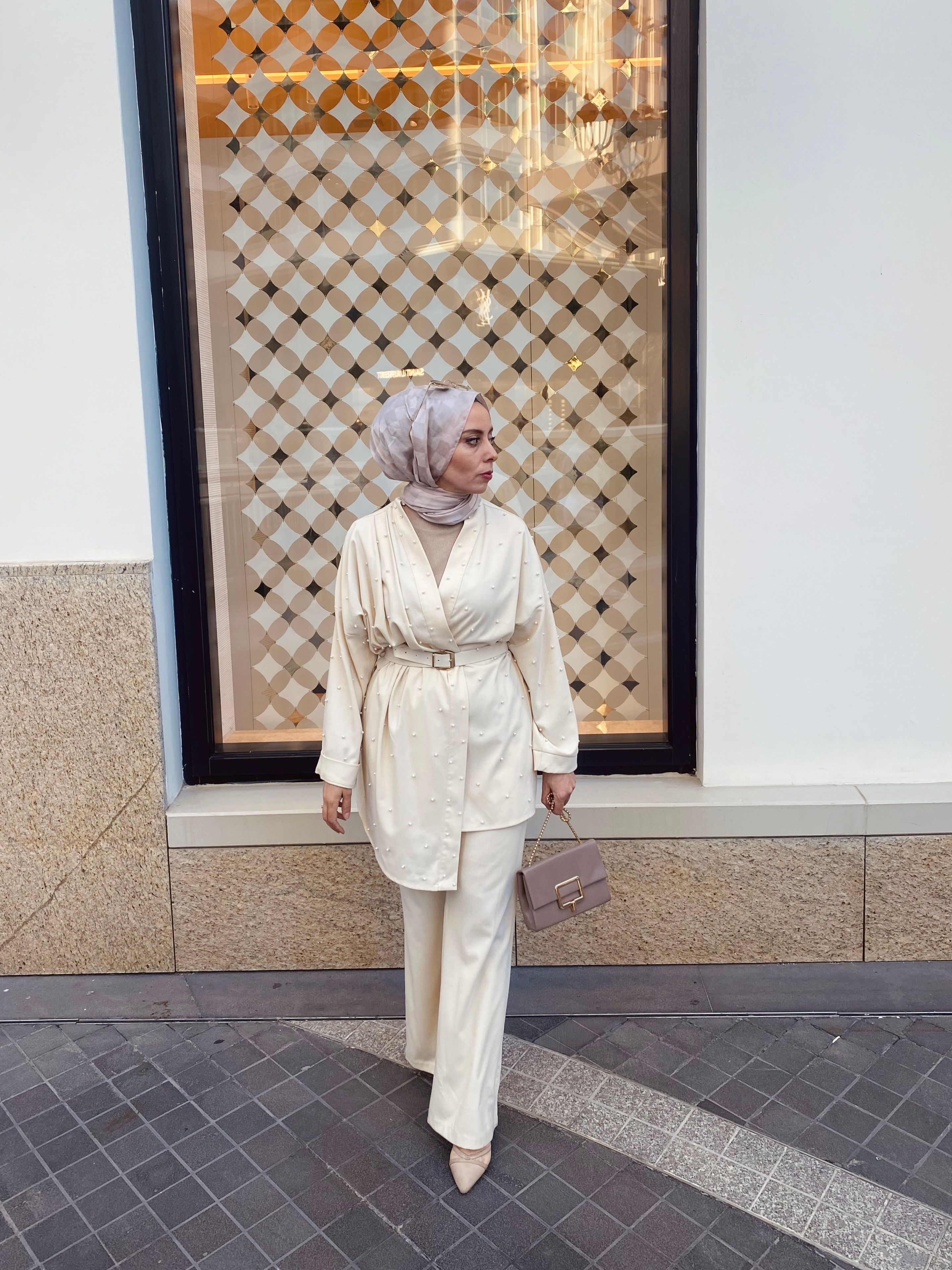 İncili Kimono Takım
