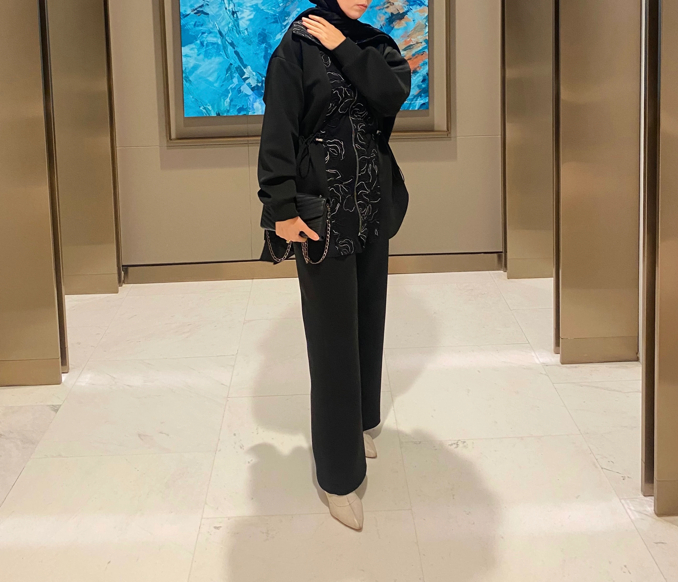 Nakış Detaylı Scuba Takım