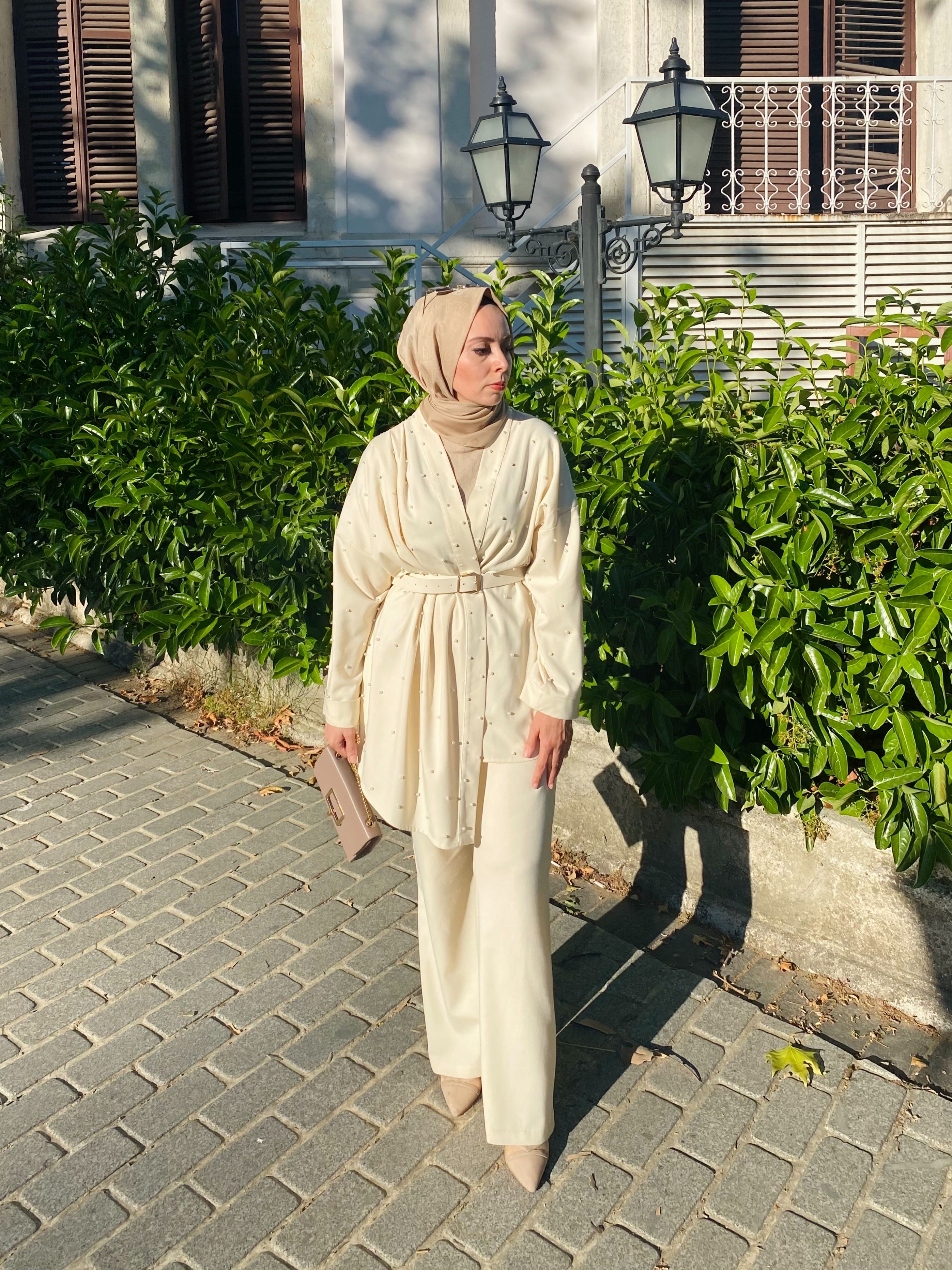 İncili Kimono Takım