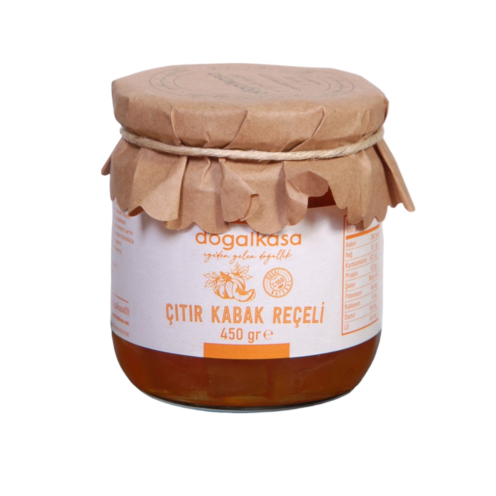 Çıtır Kabak Reçeli 450 Gr