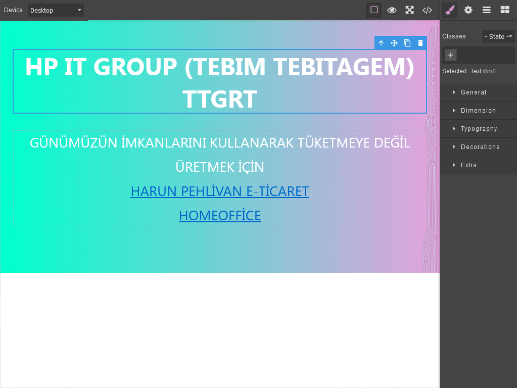  WEB EDİTÖR