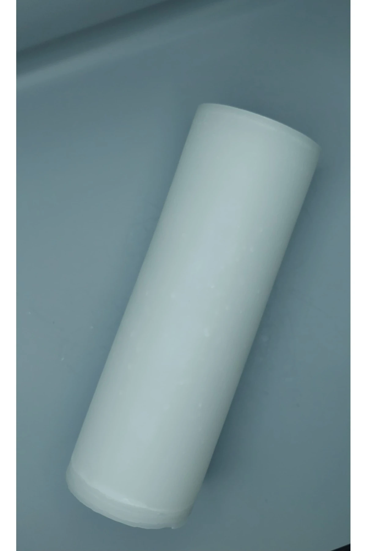 11 Gün Yanma Süreli Çap:10 Cm Boy:30 Silindir Mum Cm Soya Parafinli Beyaz, Dekoratif Mum