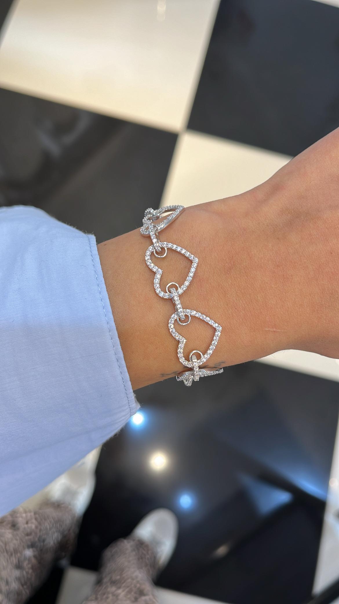 925 silver tasarım love bileklik