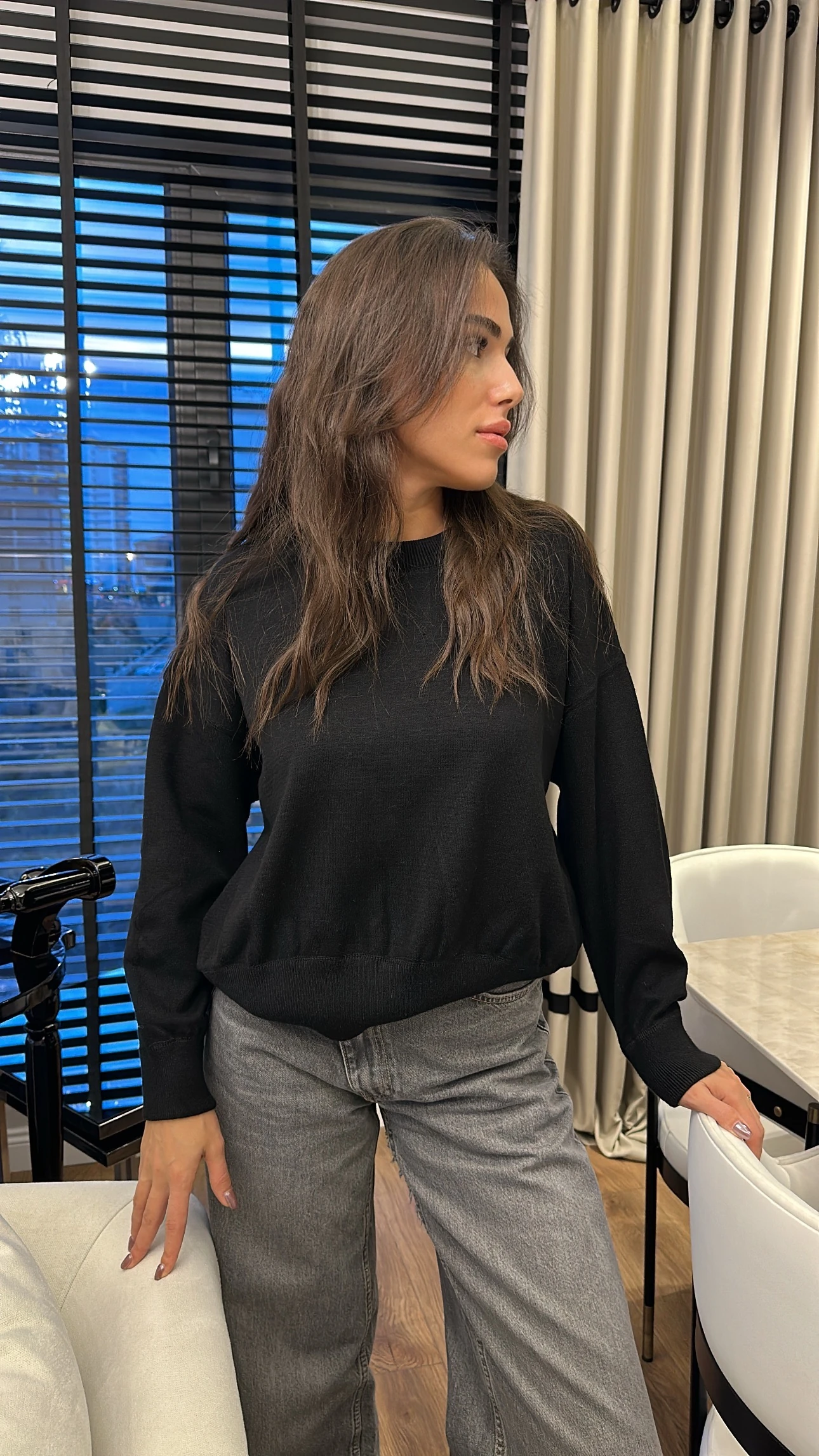 Kaşmir Yumuşak Dokulu Kazak 