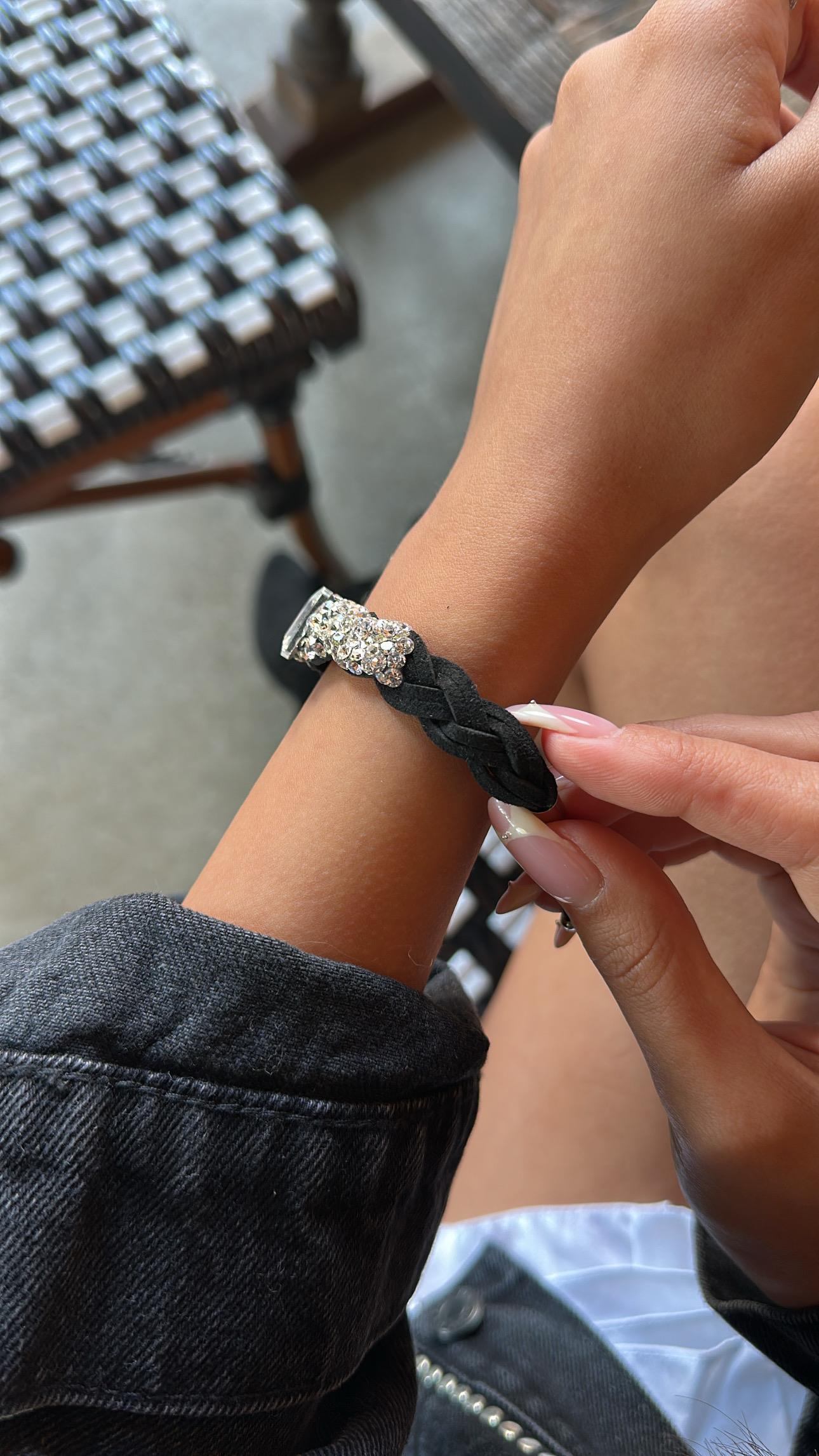 Tasarım Baget Taş Örgü Bileklik