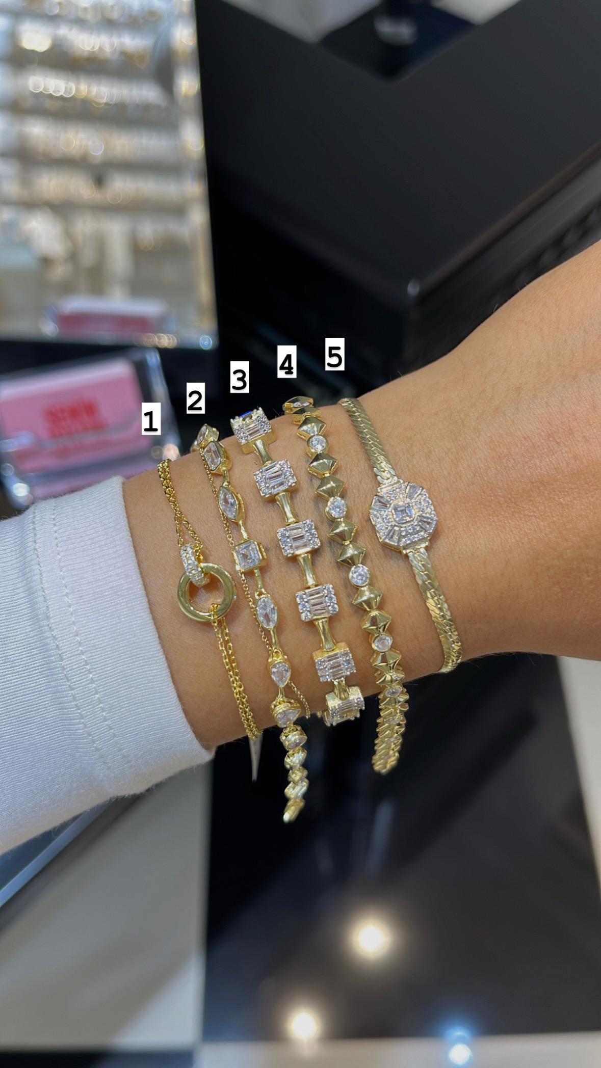 925 silver bileklik model 4