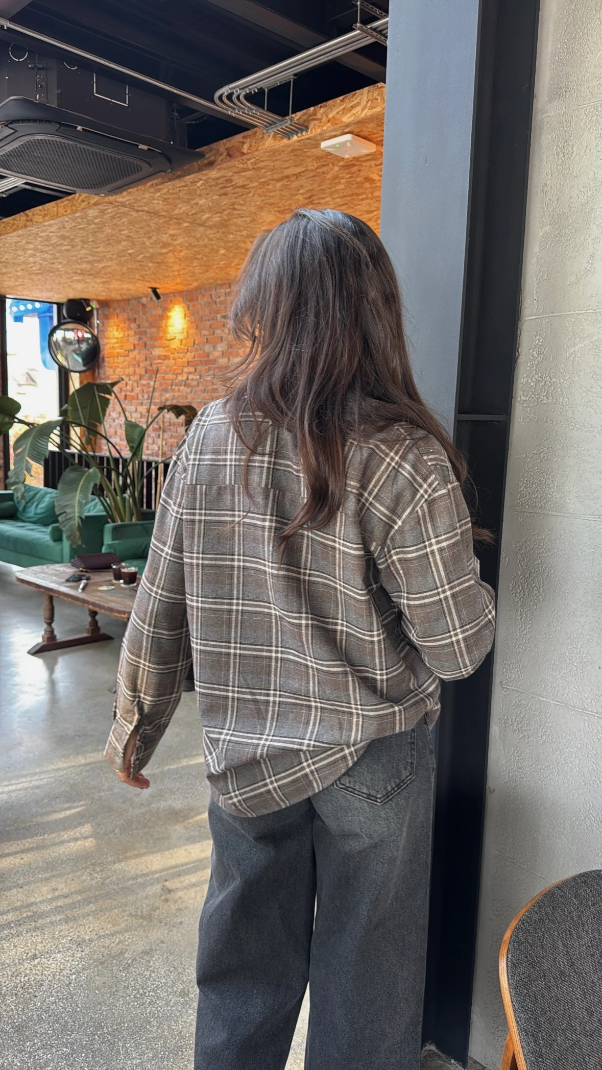 Taşlı Ekose Gömlek 