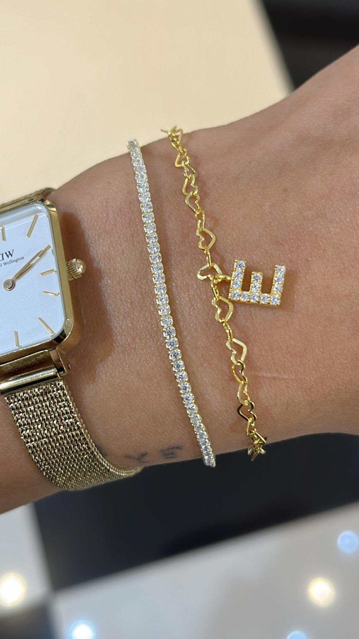 925 silver ince su yolu bileklik