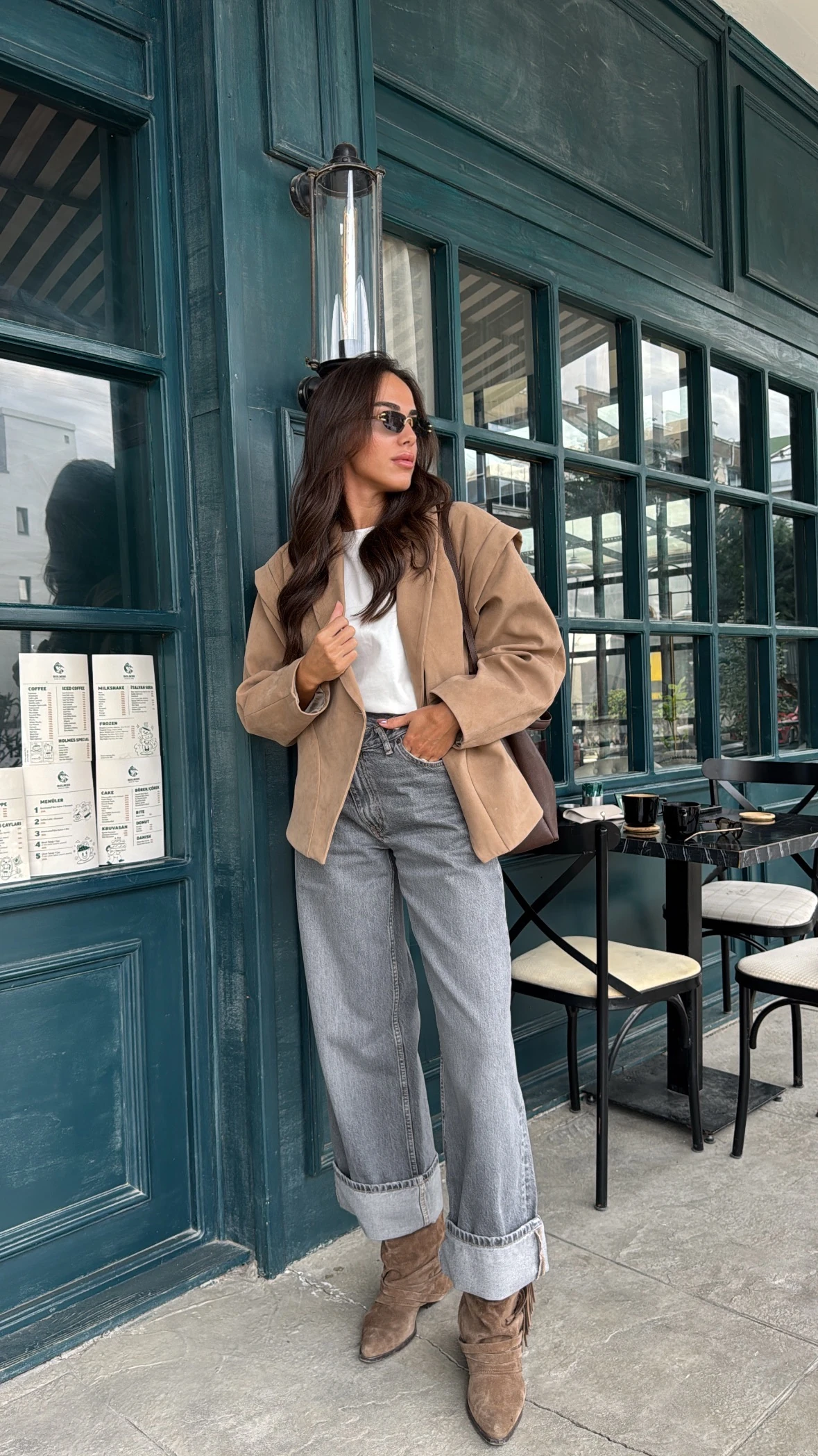 Çapraz Bel Detay Jean 