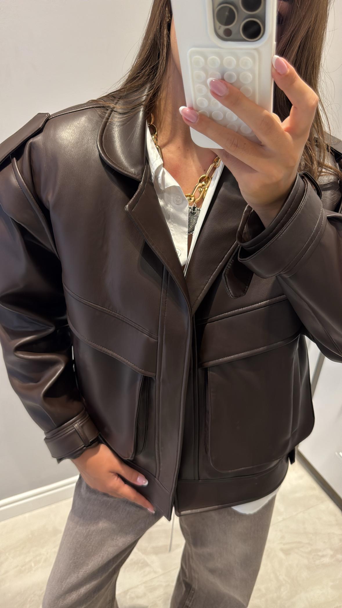 Premıum Biker Deri Ceket