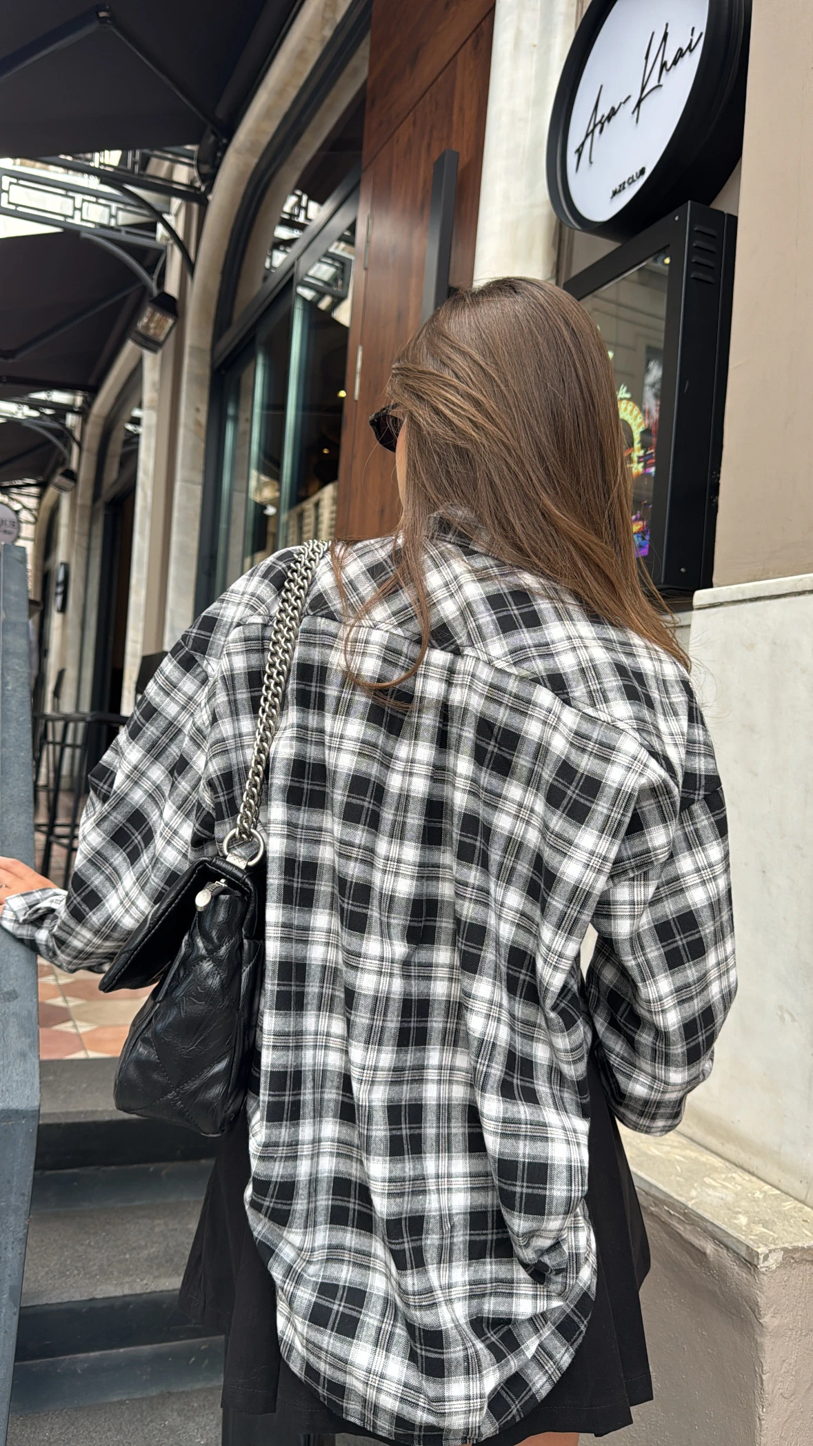 Ekose Oversize Gömlek