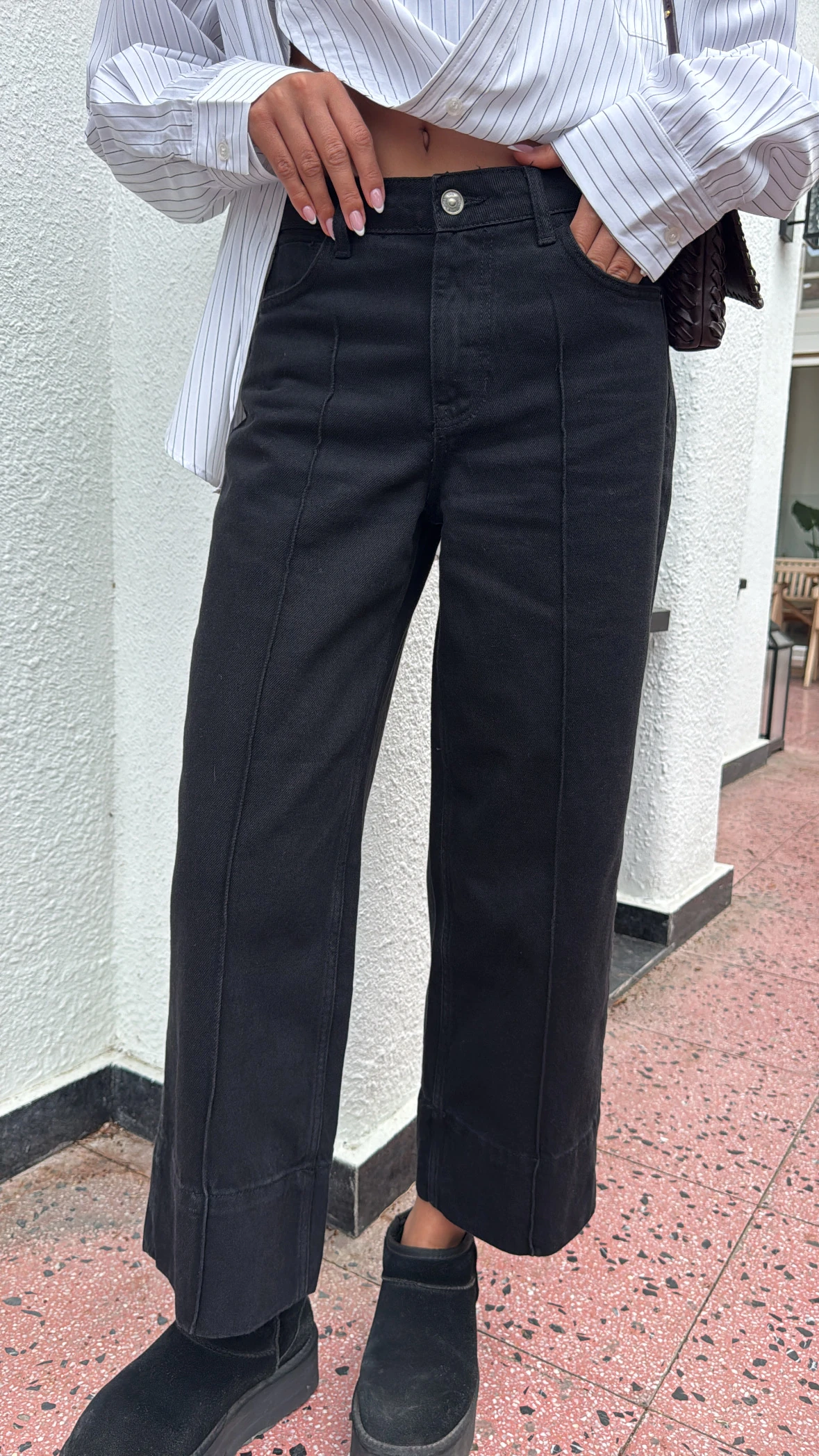 Orj Marka Önden Çizgili Jean