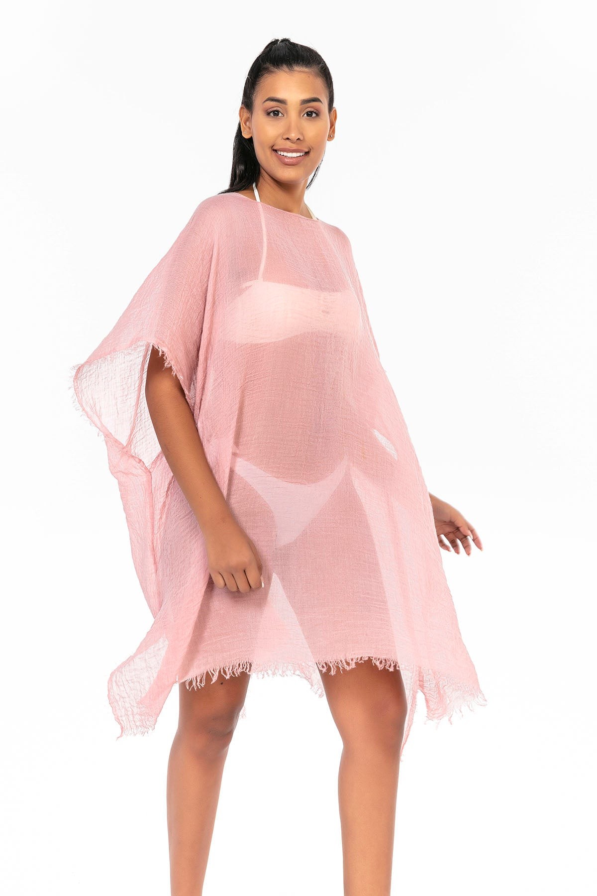 Pembe Kimono Pareo