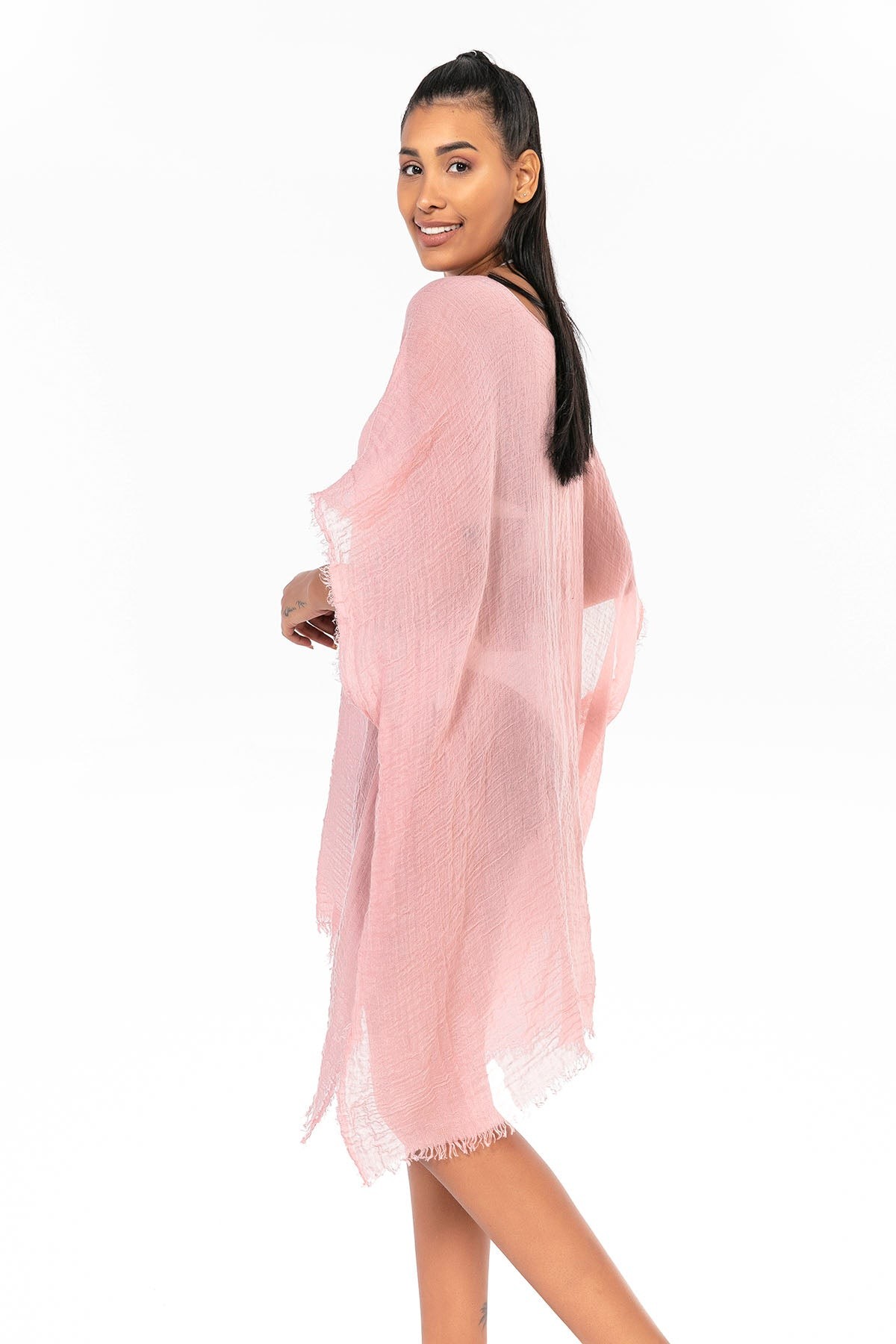 Pembe Kimono Pareo