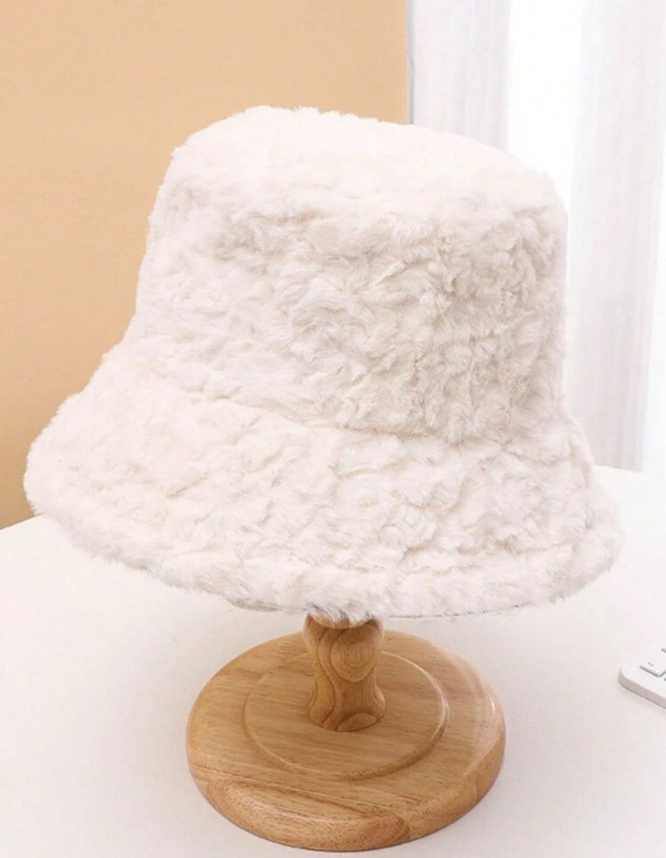 Peluş Bucket Şapka