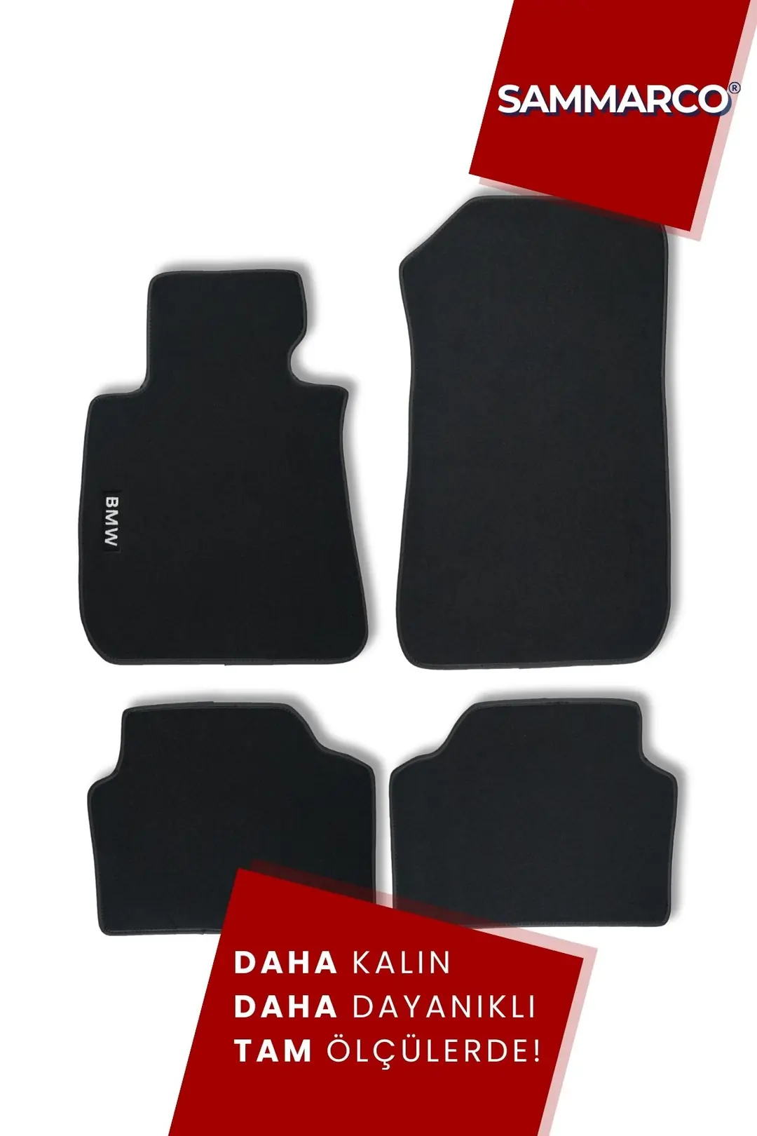 Sammarco Bmw 3 Serisi E93 2007-2013 Velur Halı Paspas