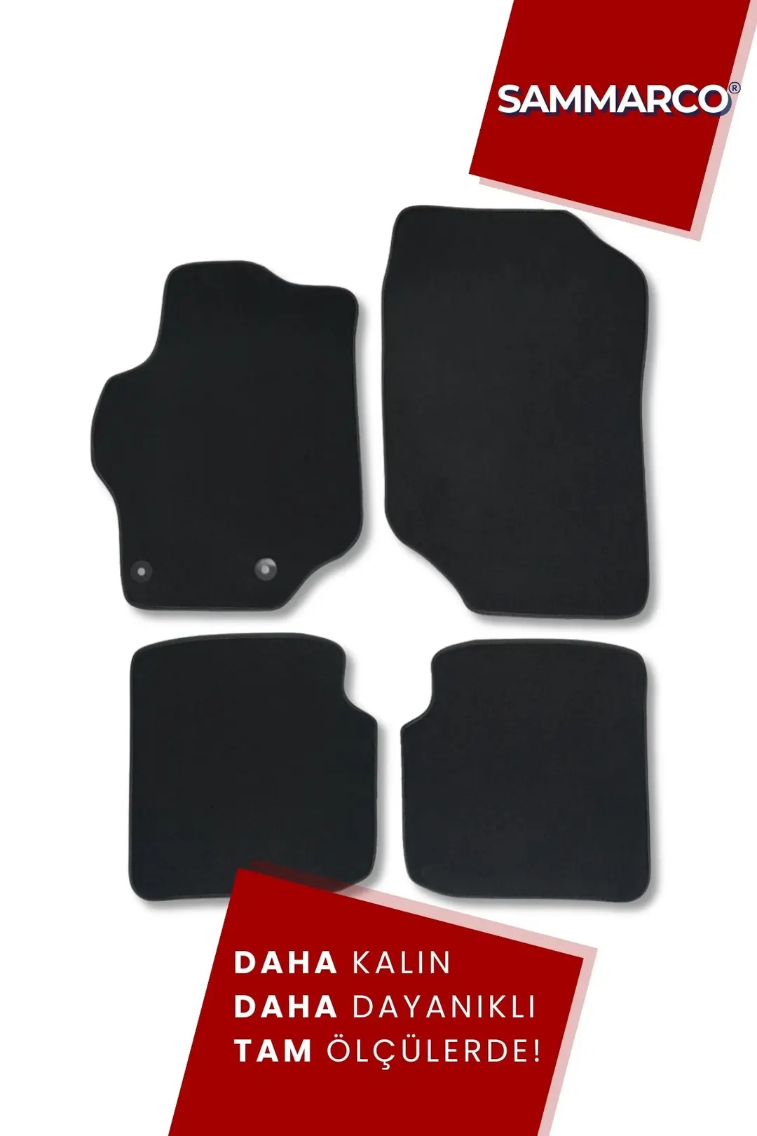 Sammarco Nissan Note 2005-2013 Velur Halı Paspas