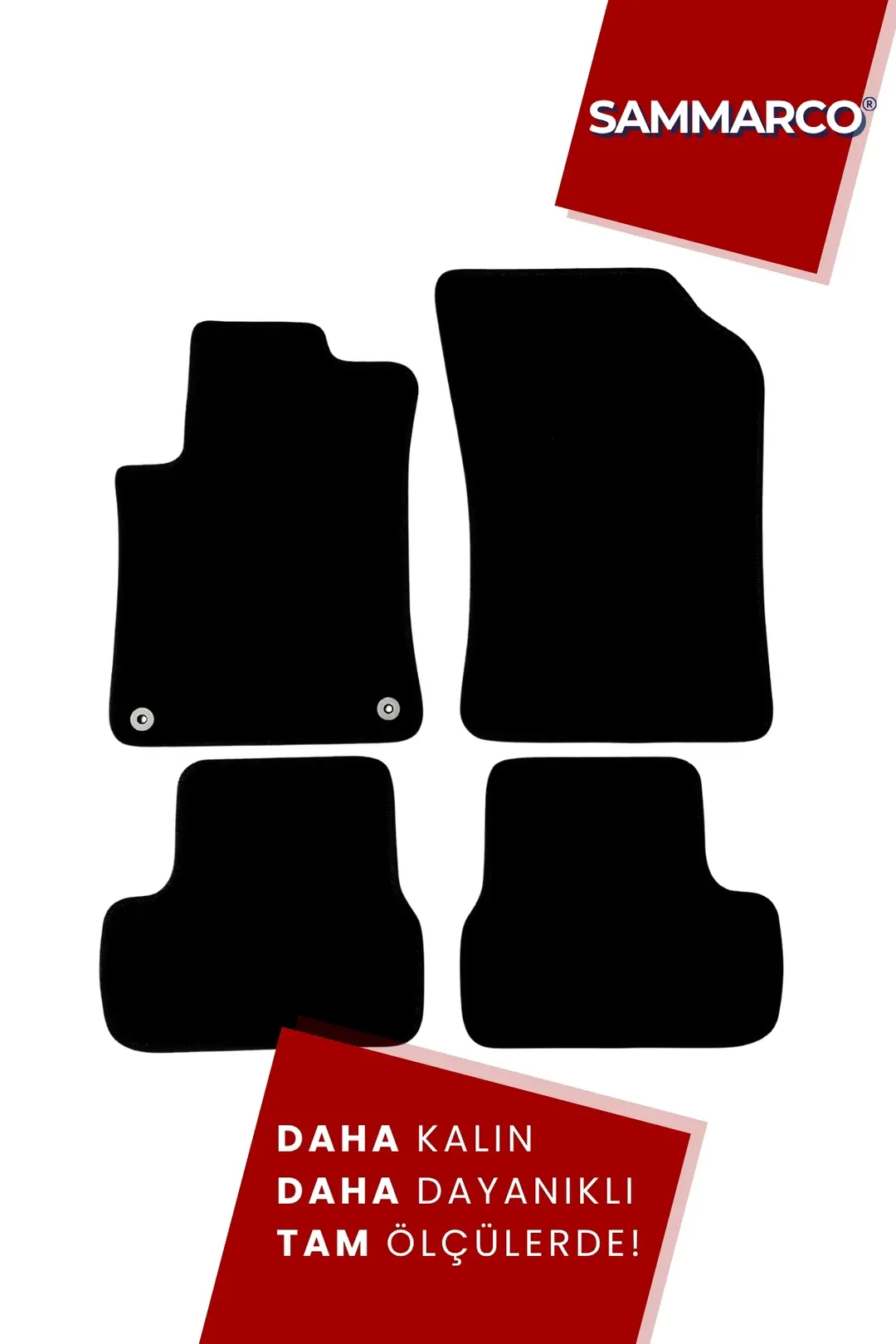 Sammarco Citroen Xsara 1997-2004 Velur Halı Paspas