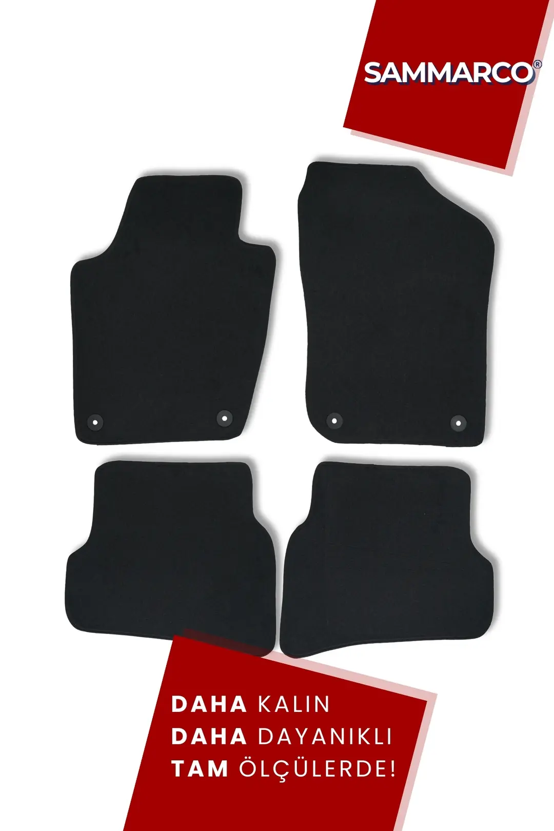 Sammarco Seat Ibiza 1993-1999 Velur Halı Paspas