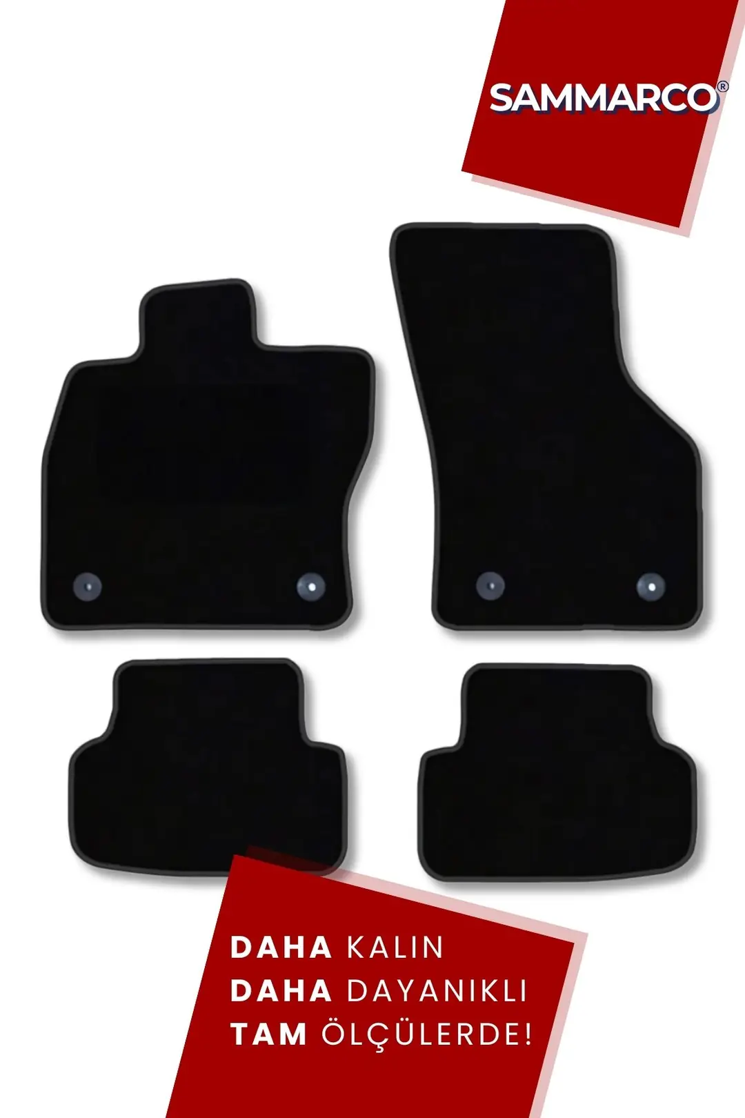 Sammarco Hyundai Elantra 2004-2011 Velur Halı Paspas