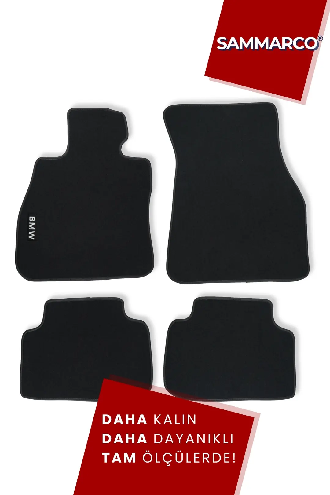 Sammarco Bmw 1 Serisi F40 2019-2024 Velur Halı Paspas