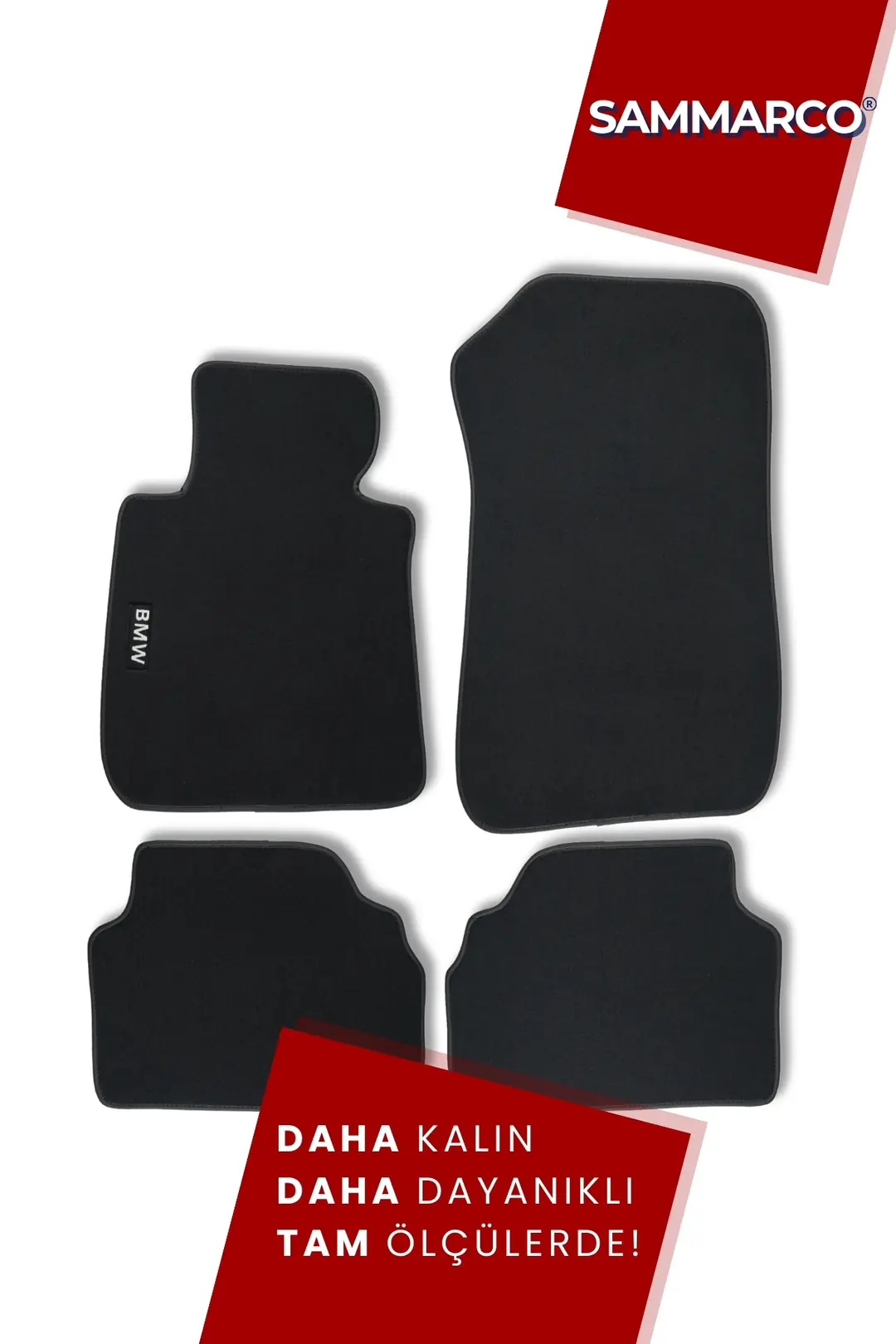 Sammarco Bmw 3 Serisi E92 2006-2013 Velur Halı Paspas