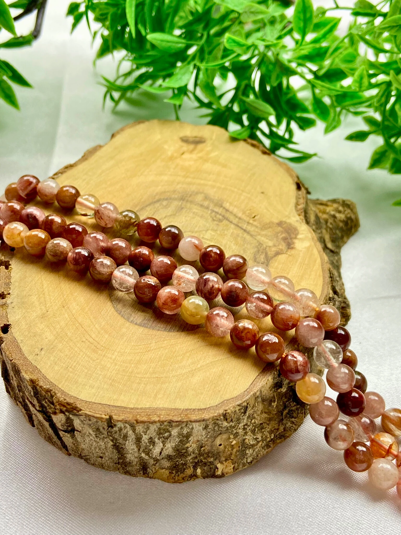 6MM BAKIR RUTİLLİ KUVARS DİZİ