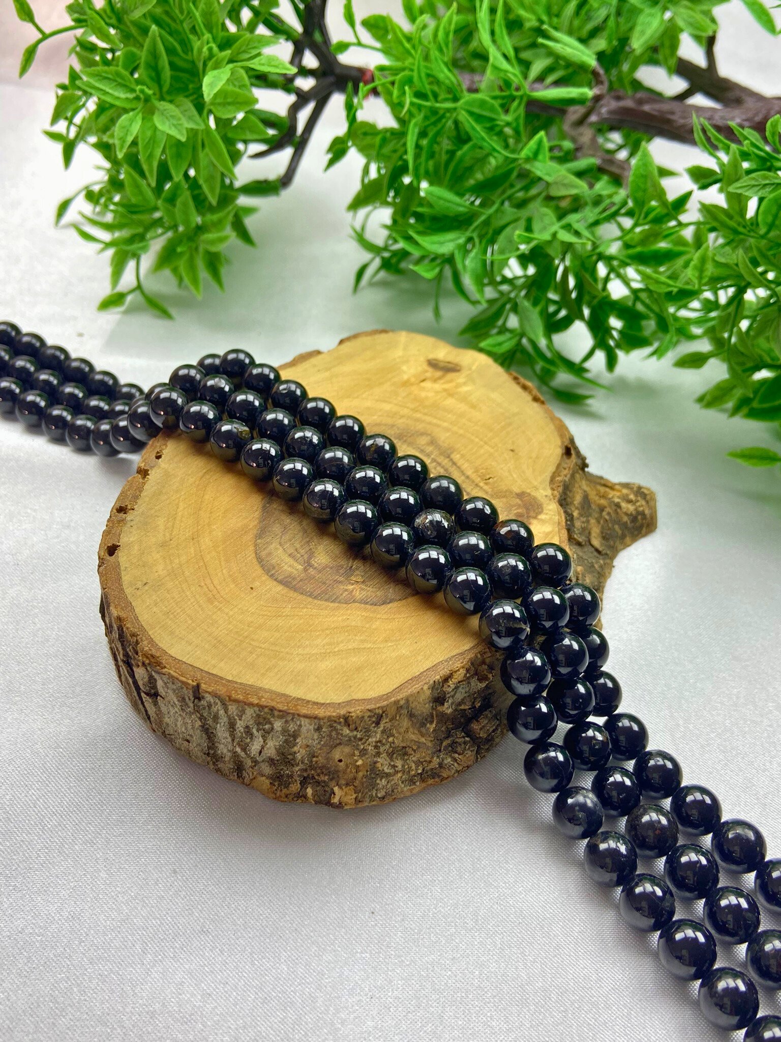 8MM SİYAH TURMALİN DİZİ