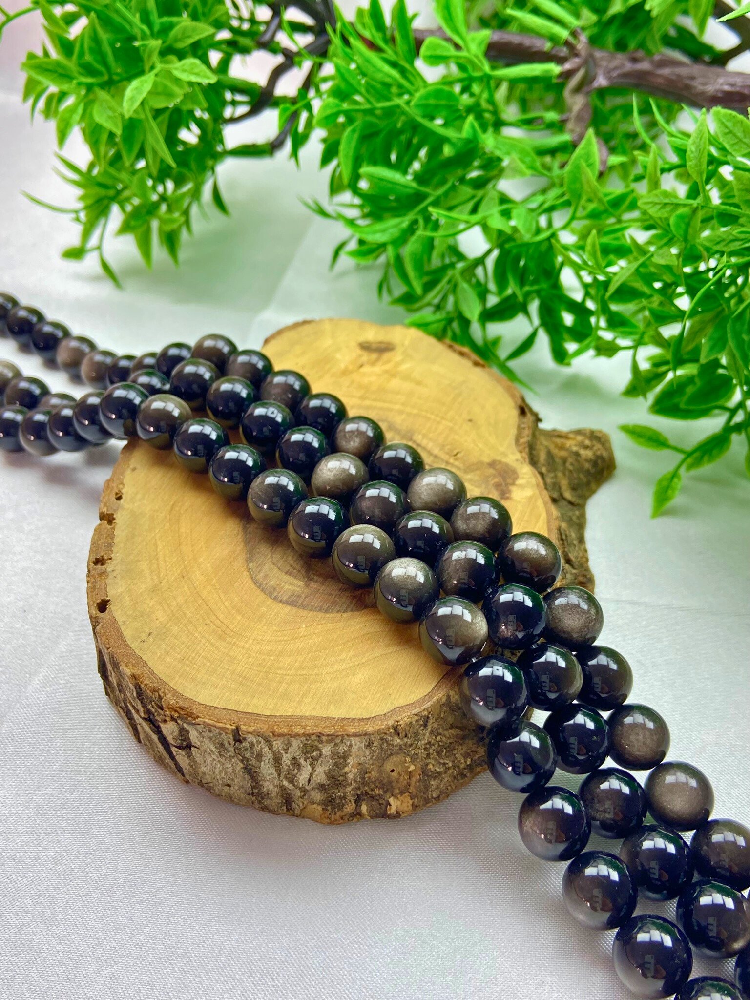 10MM SİLVER OBSİDYEN