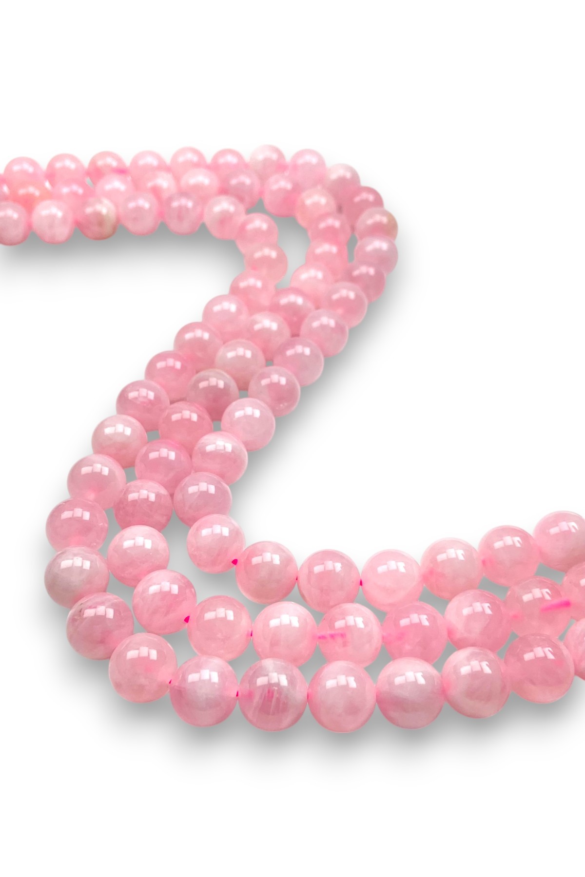 10MM MADAGASKAR PEMBE KUVARS DİZİ